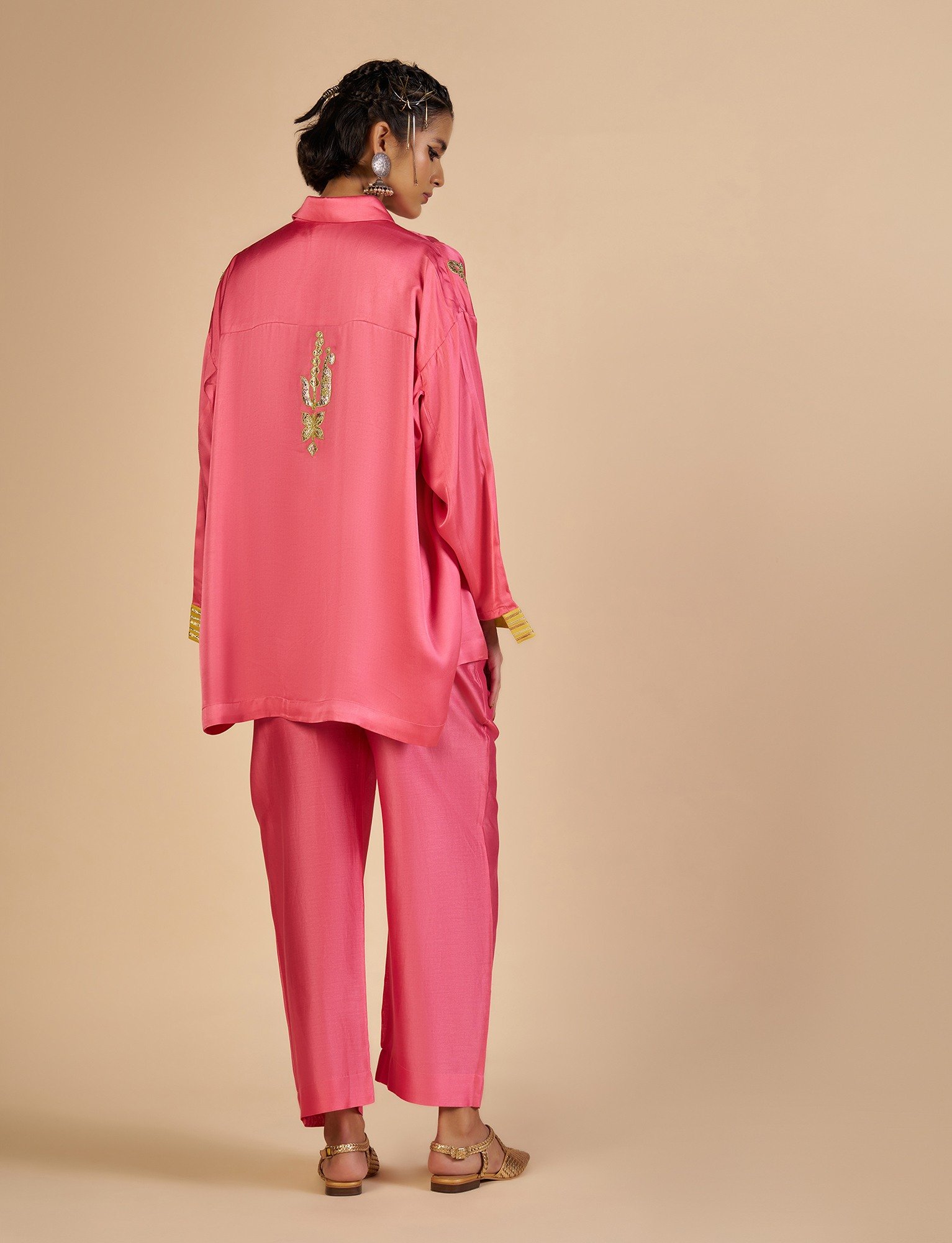 Pink Oversized Shirt