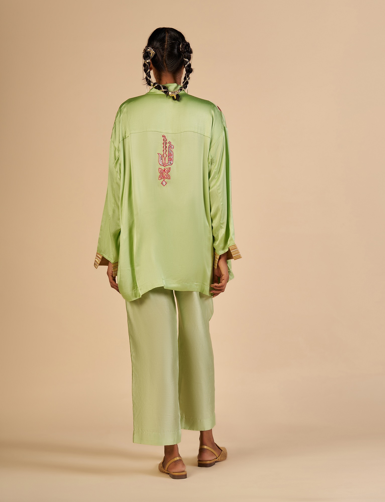 Green Oversized Shirt