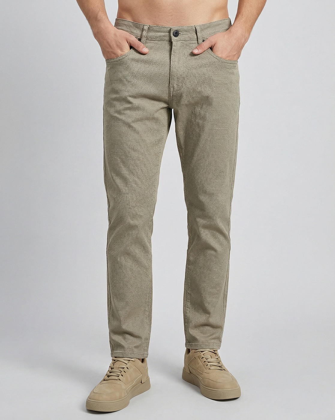 GAS | Men Slim Fit Albert Simple Rev Trousers
