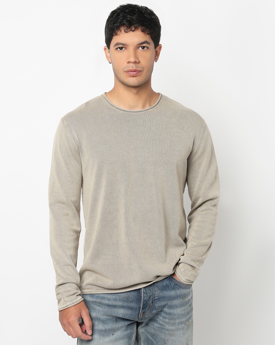 GAS | Regular Fit Pullover with Signature Branding