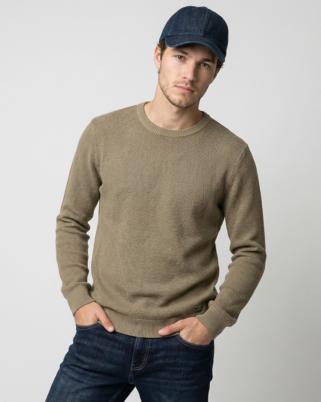 GAS | Regular Fit Pullover with Signature Branding