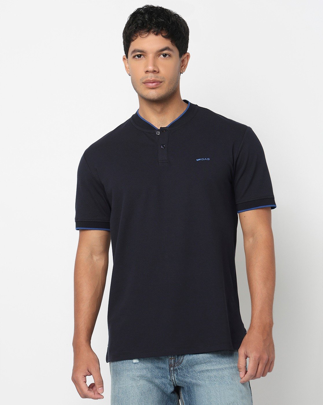 GAS | Regular Fit Polo Shirt with Signature Branding