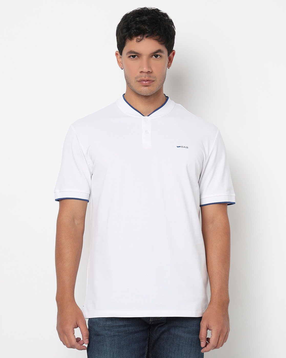 GAS | Regular Fit Polo Shirt with Signature Branding