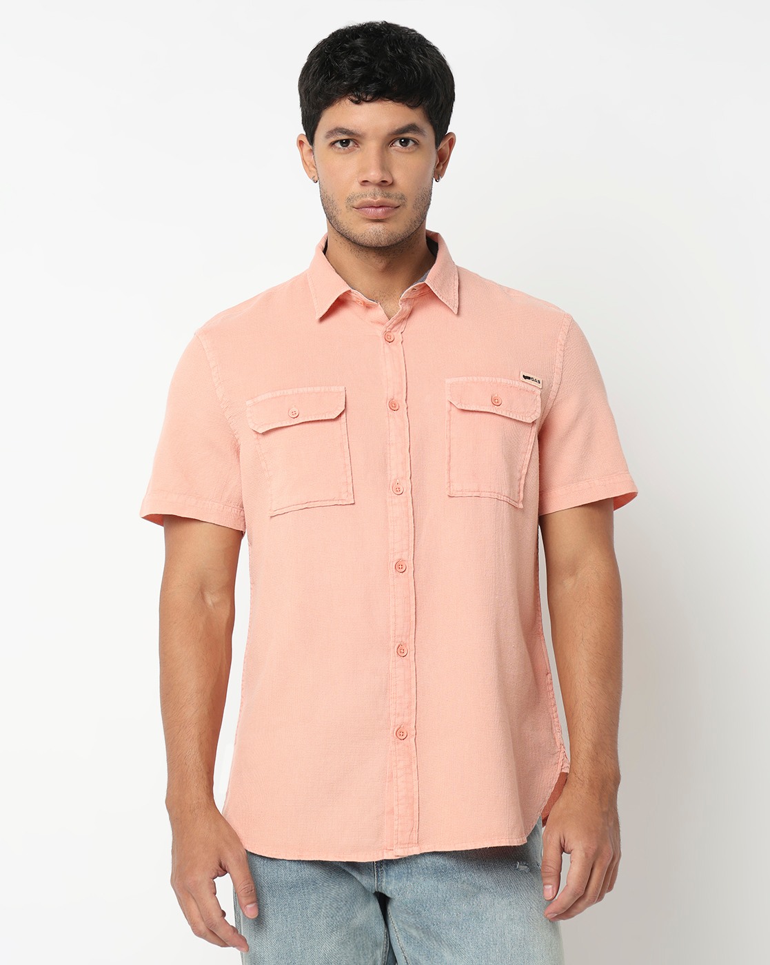 GAS | Regular Fit Shirt with Signature Branding