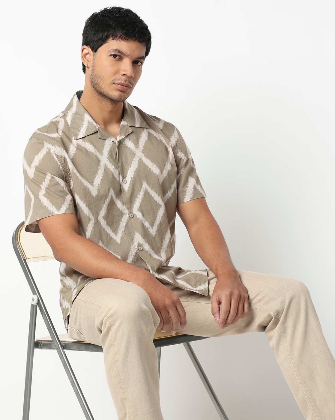 GAS | Relaxed Fit Shirt with Signature Branding