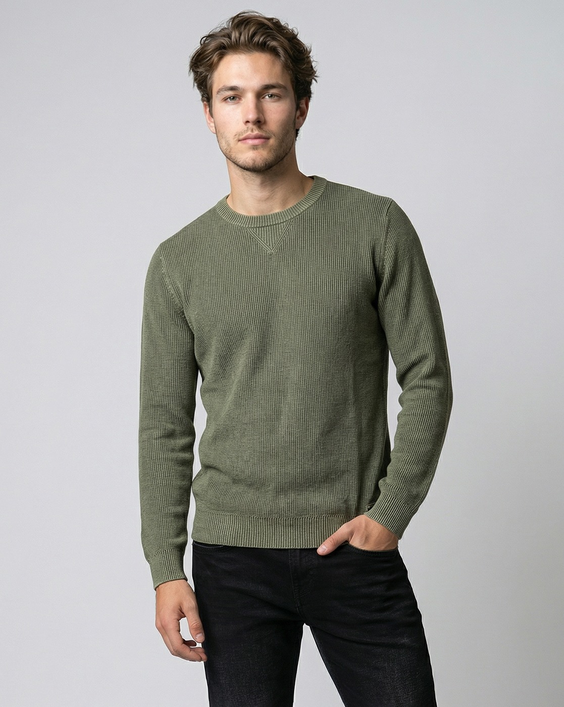 GAS | Seasonal Spring Regular Fit Pullover with Signature Branding