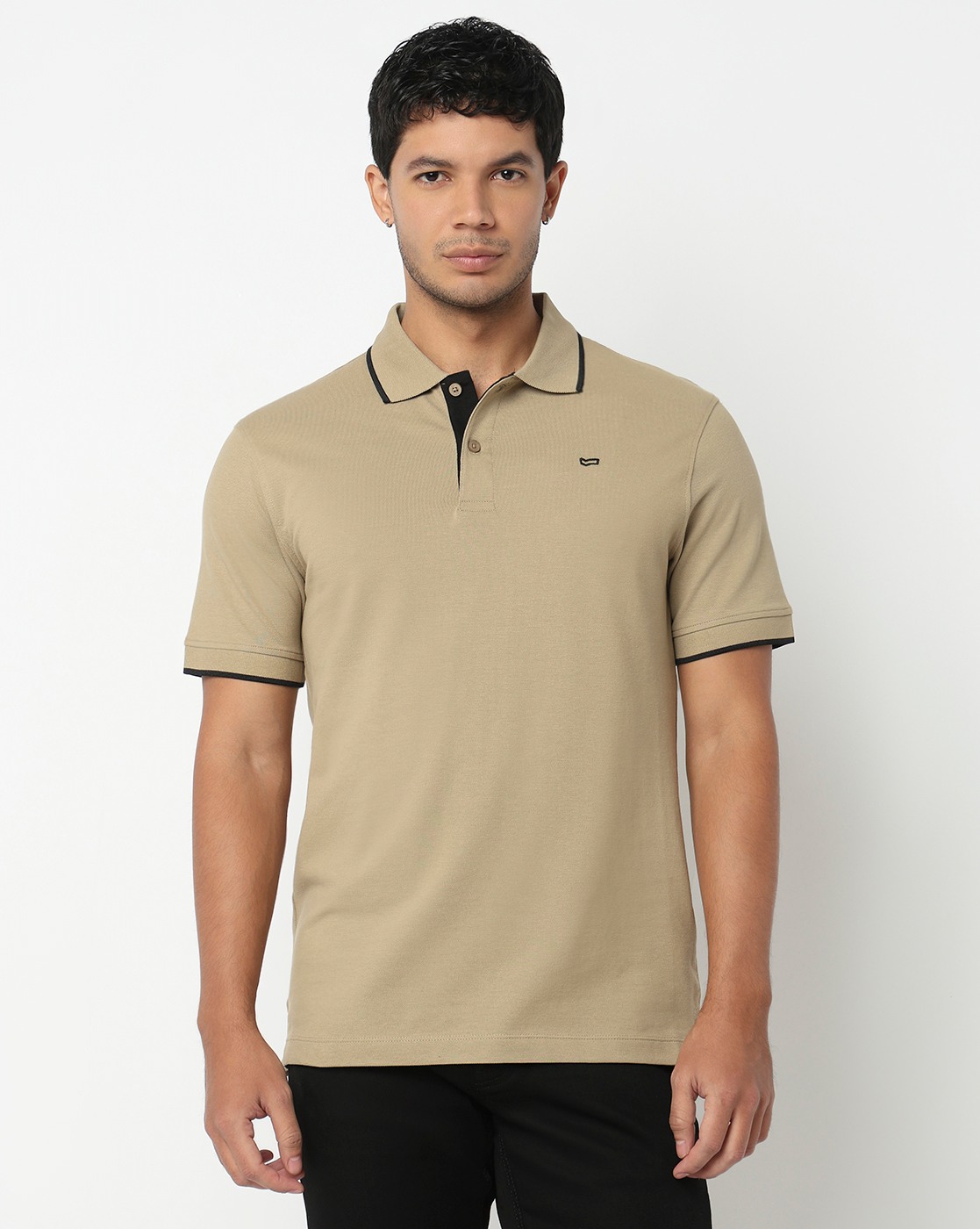 GAS | Seasonal Summer Slim Fit Polo Shirt with Signature Branding