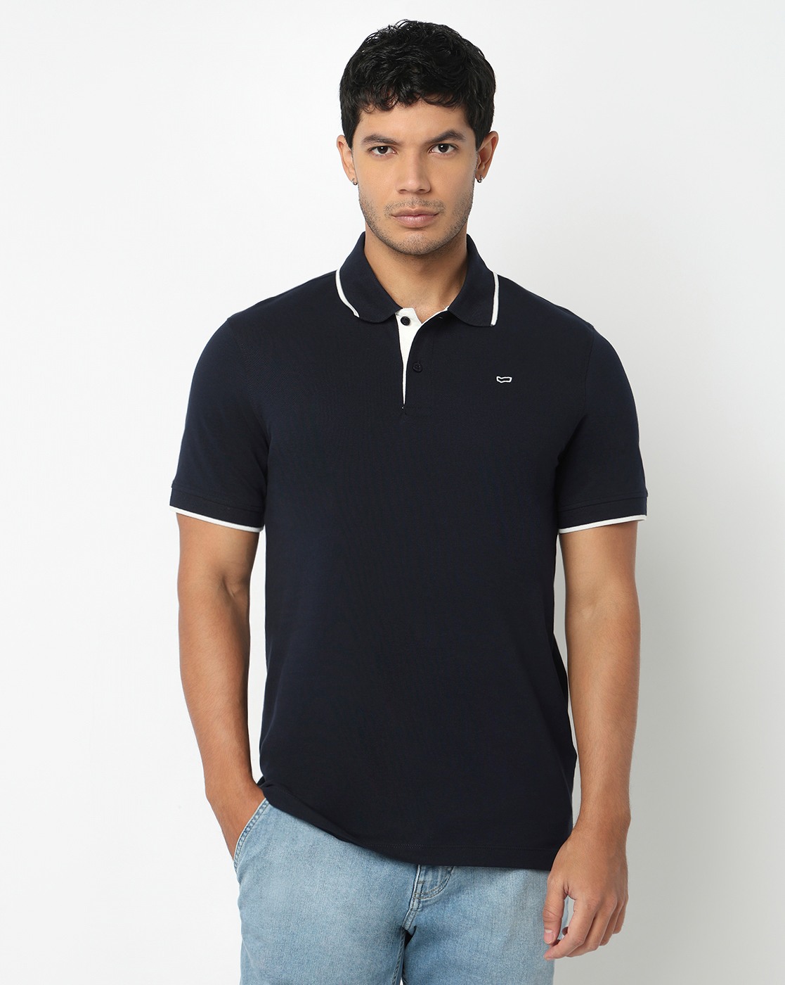 GAS | Seasonal Summer Slim Fit Polo Shirt with Signature Branding