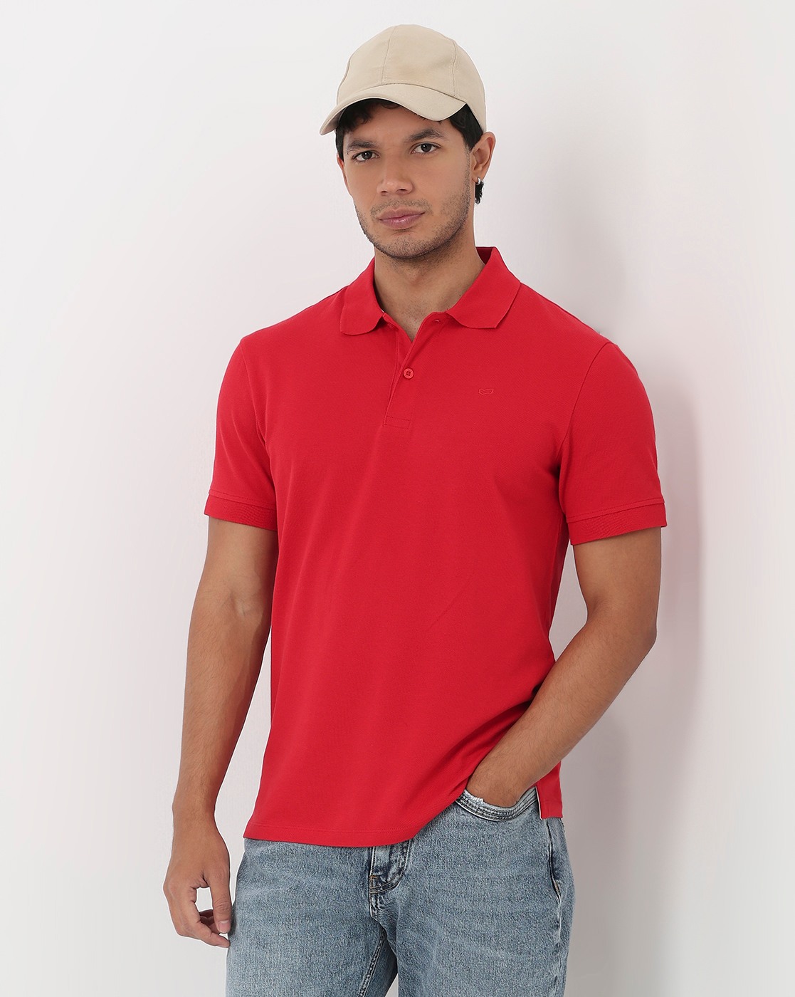 GAS | Seasonal Summer Slim Fit Polo Shirt with Signature Branding