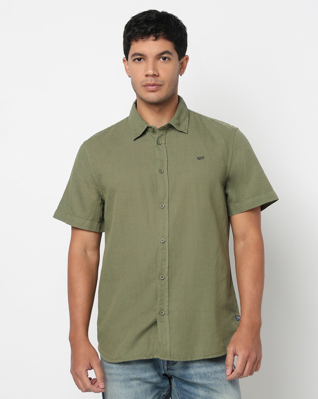 GAS | Seasonal Regular Fit Shirt with Signature Branding