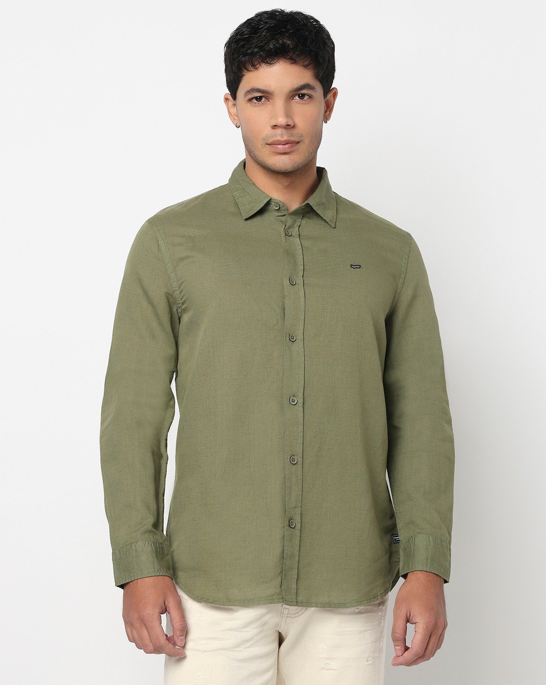 GAS | Seasonal Regular Fit Shirt with Signature Branding