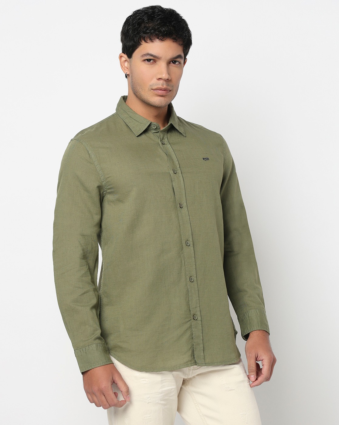 GAS | Seasonal Regular Fit Shirt with Signature Branding