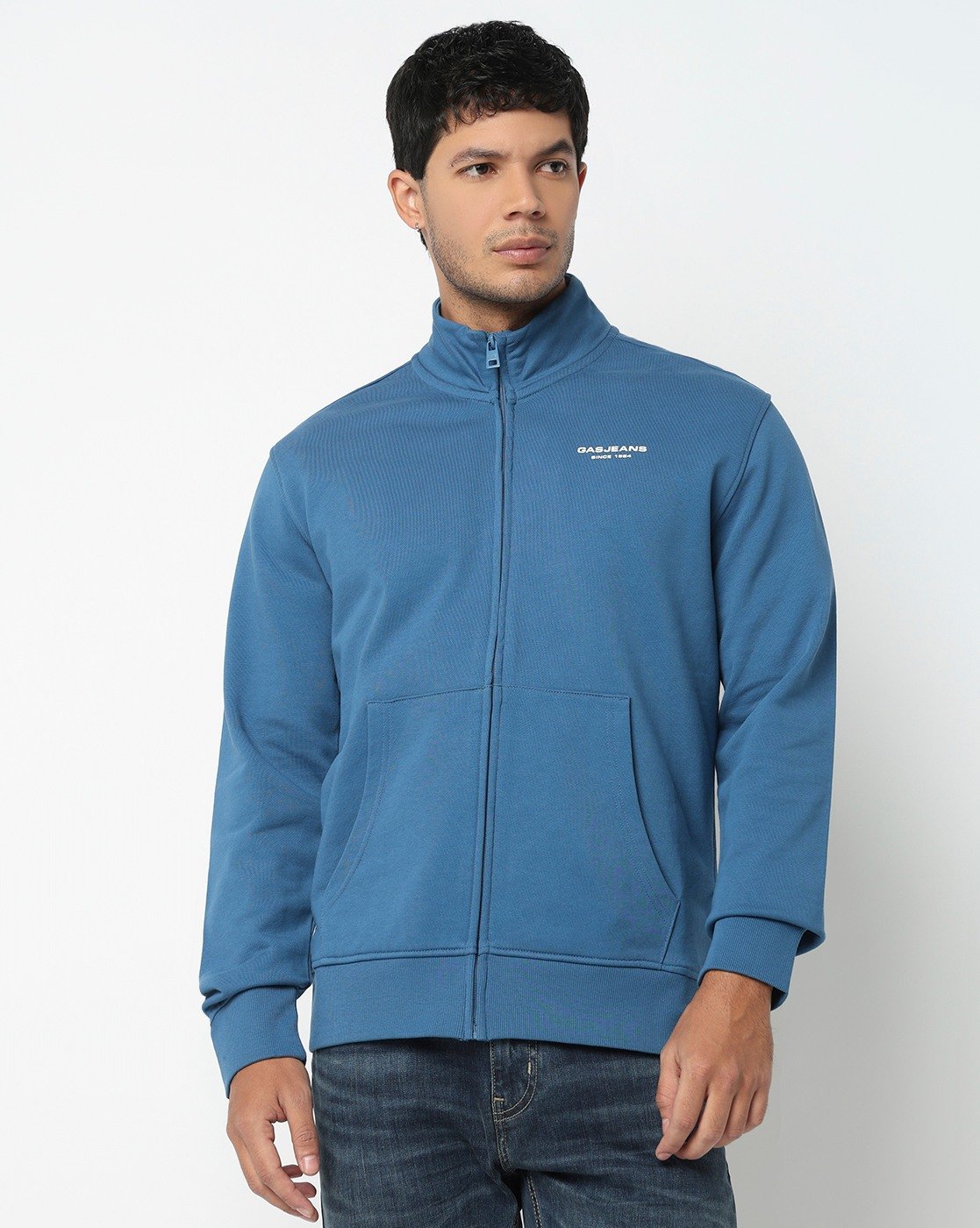 GAS | Regular Fit Sweatshirt with Signature Branding