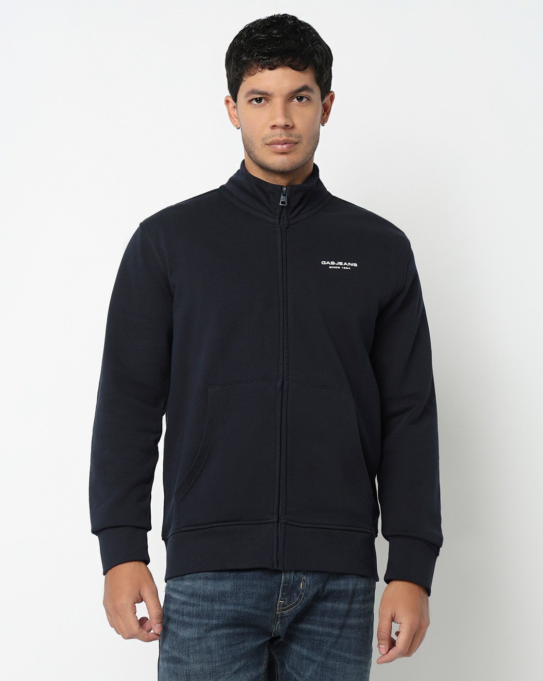 GAS | Regular Fit Sweatshirt with Signature Branding