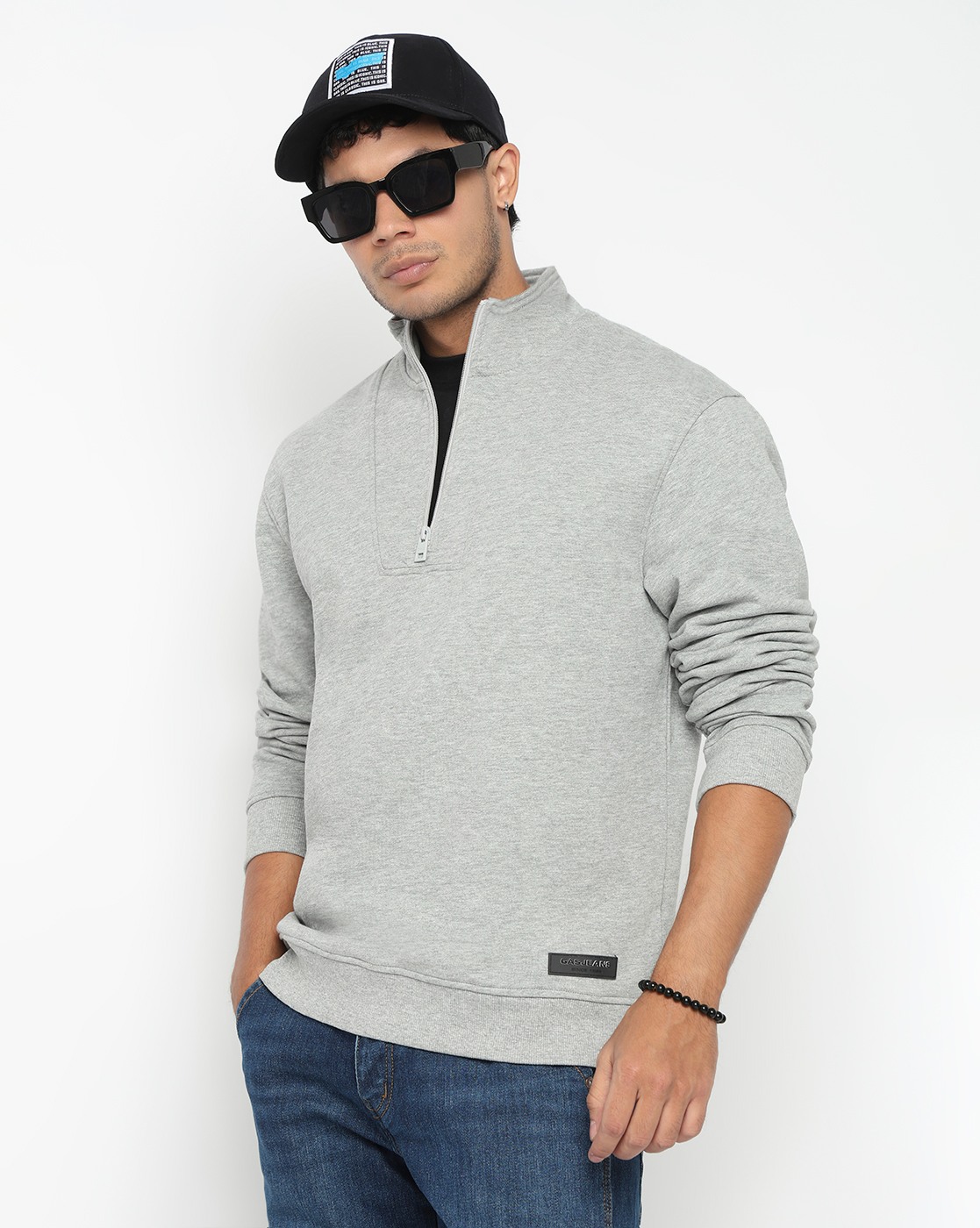 GAS | Regular Fit Sweatshirt with Signature Branding