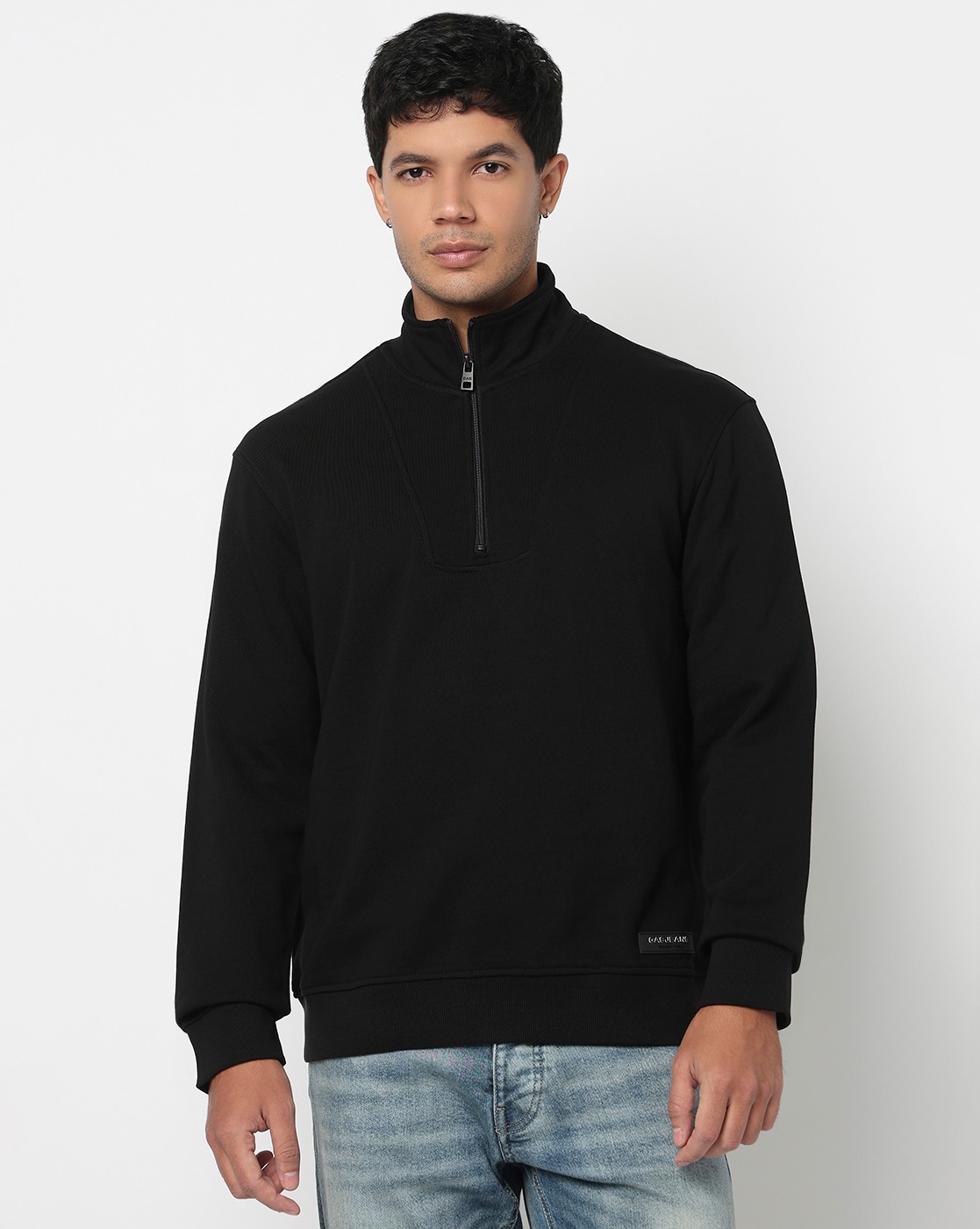 GAS | Regular Fit Sweatshirt with Signature Branding