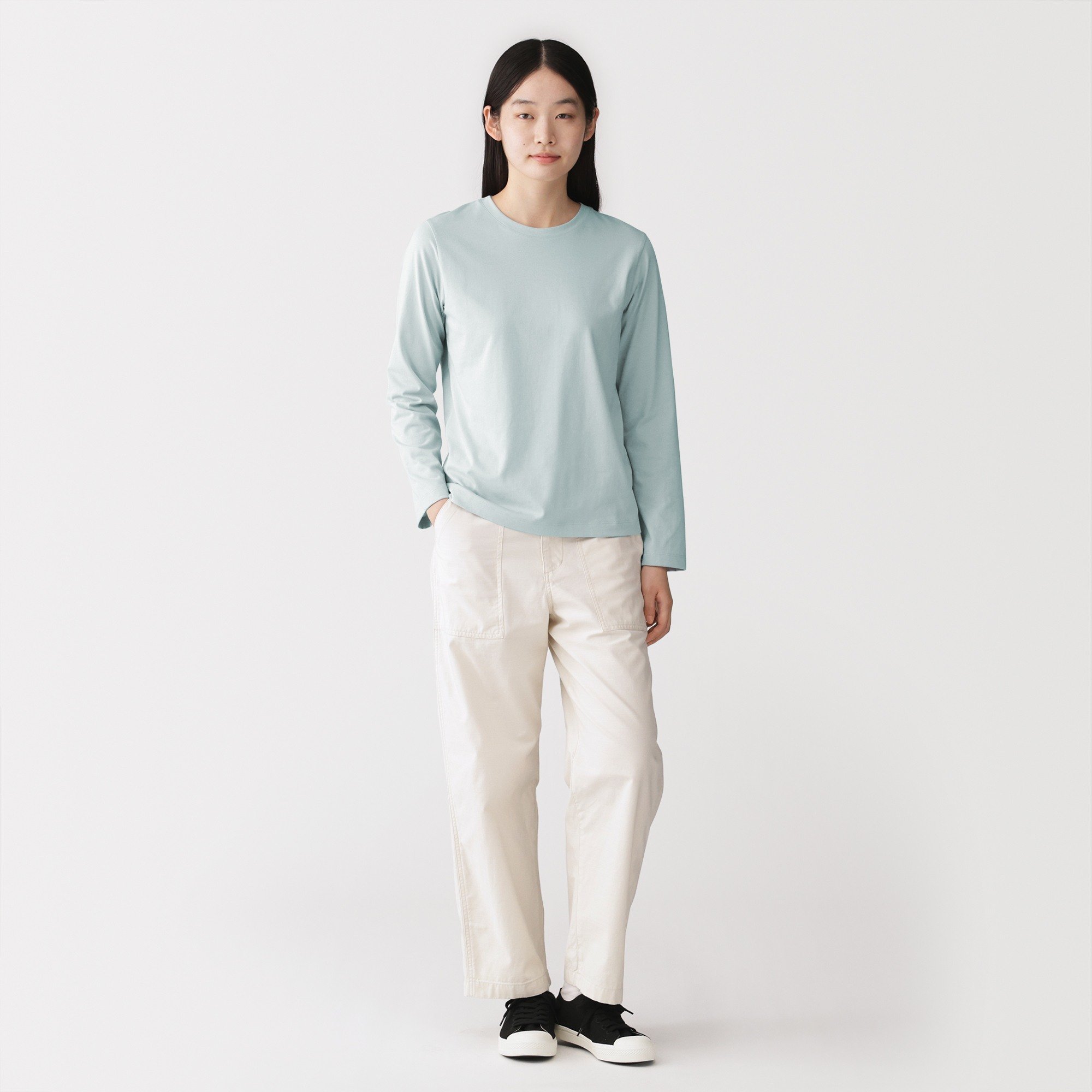 W'S JERSEY CREW NECK