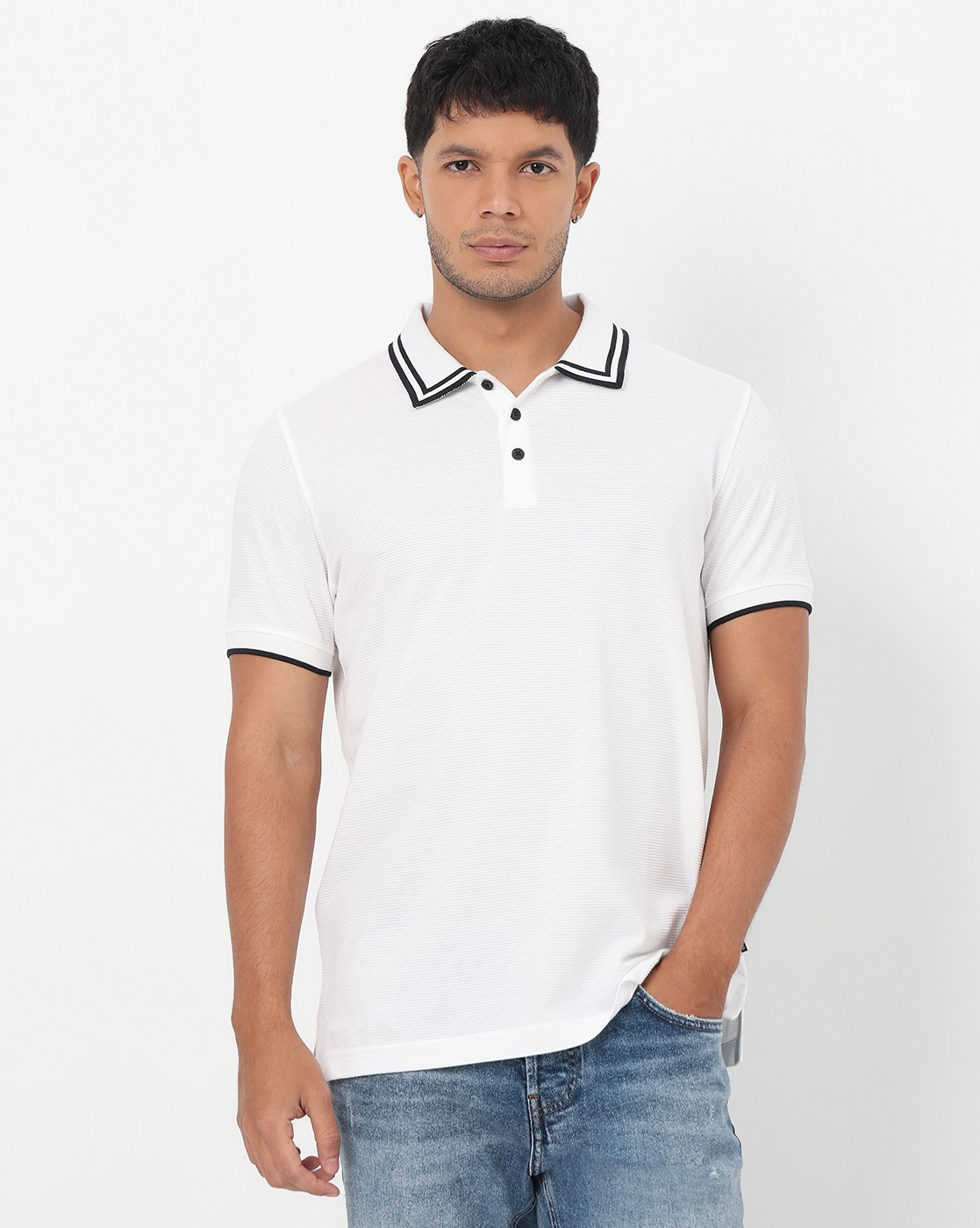 GAS | Afterlight Regular Fit Polo Shirt with Signature Branding