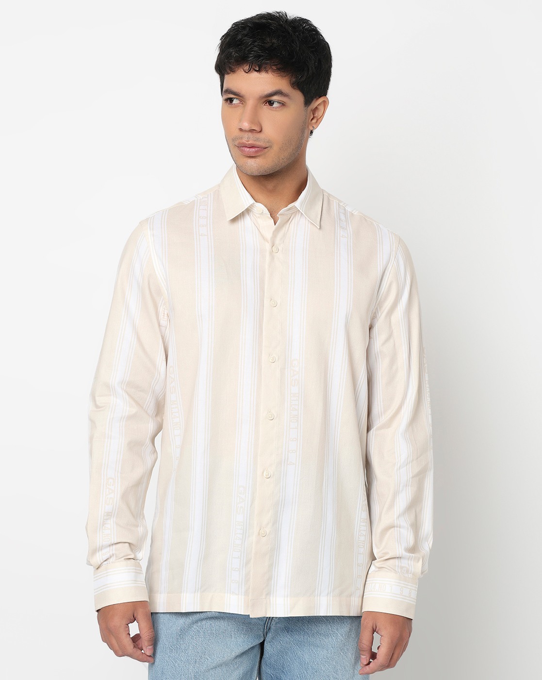 GAS | Riviera Regular Fit Shirt with Signature Branding