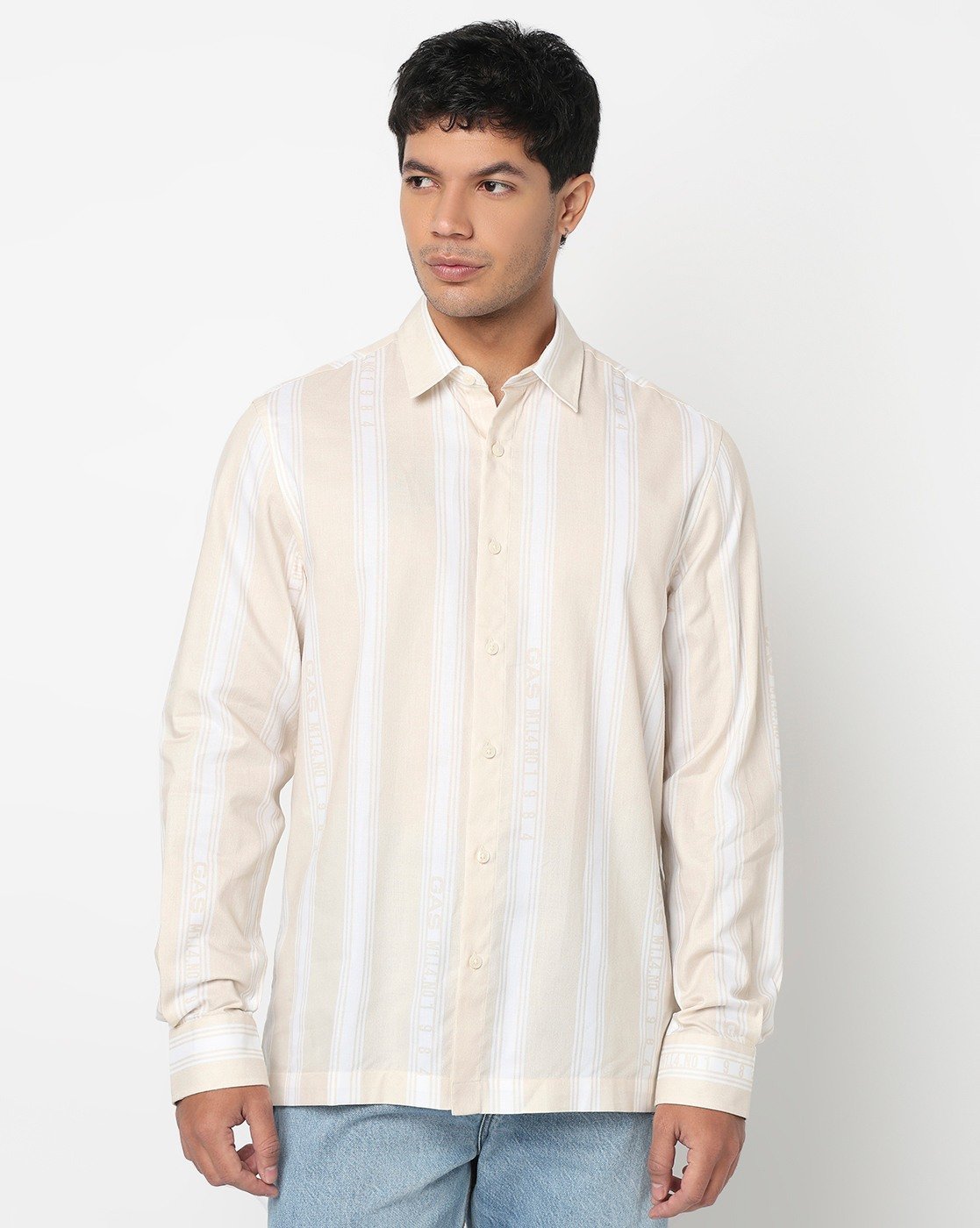 GAS | Riviera Regular Fit Shirt with Signature Branding