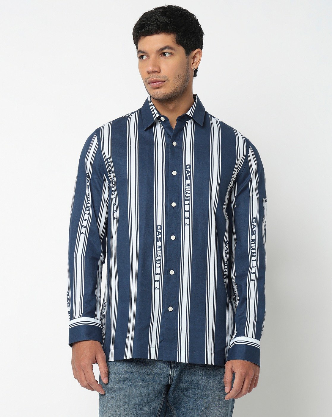 GAS | Riviera Regular Fit Shirt with Signature Branding