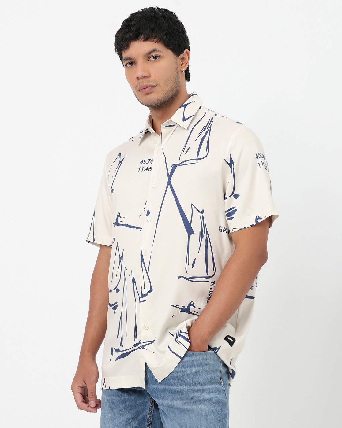 GAS | Riviera Regular Fit Shirt with Signature Branding
