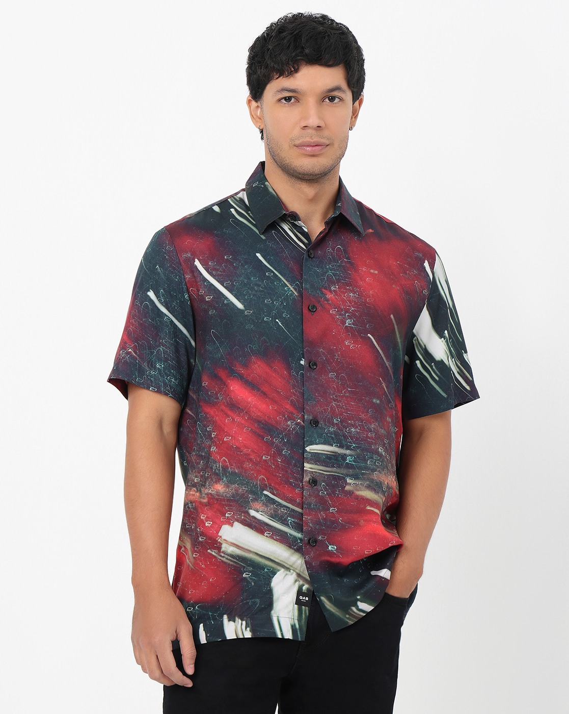 GAS | Afterlight Regular Fit Shirt with Signature Branding