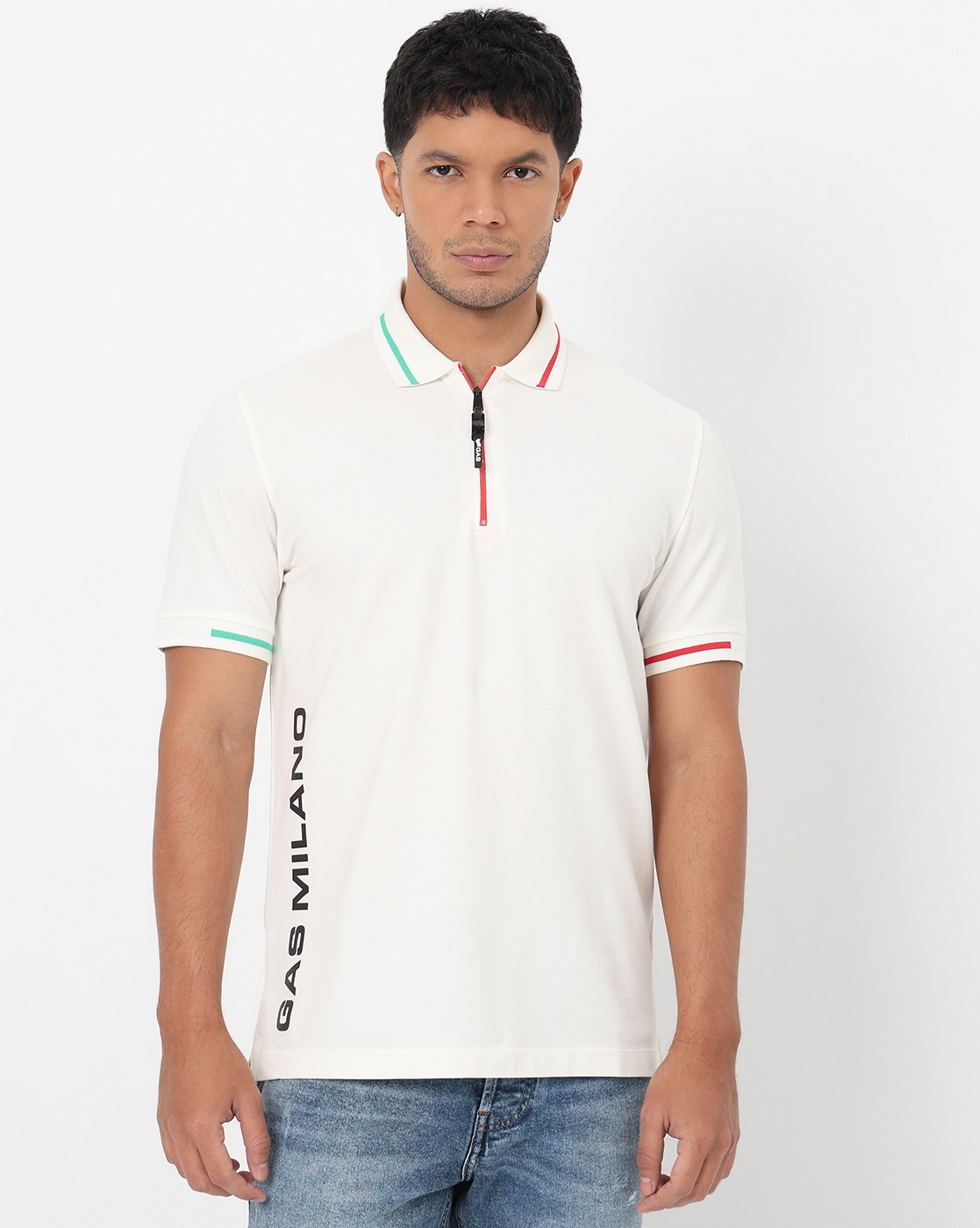 GAS | Riviera Regular Fit Polo Shirt with Signature Branding