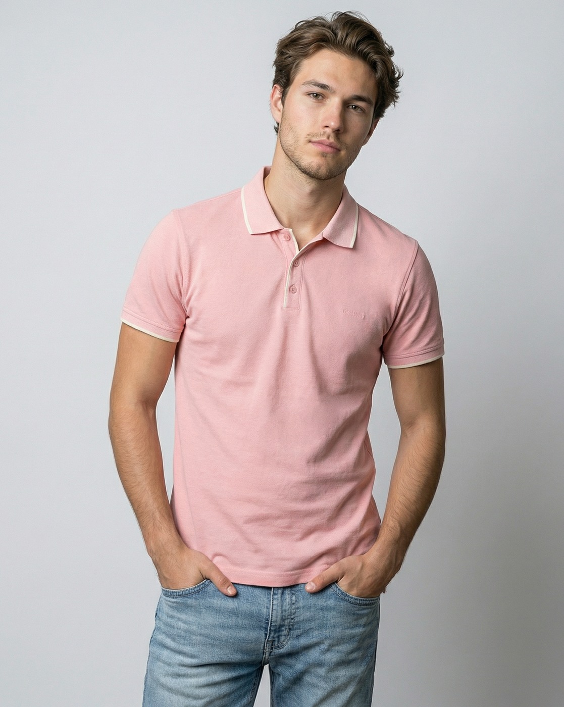 GAS | Regular Fit Polo Shirt with Signature Branding