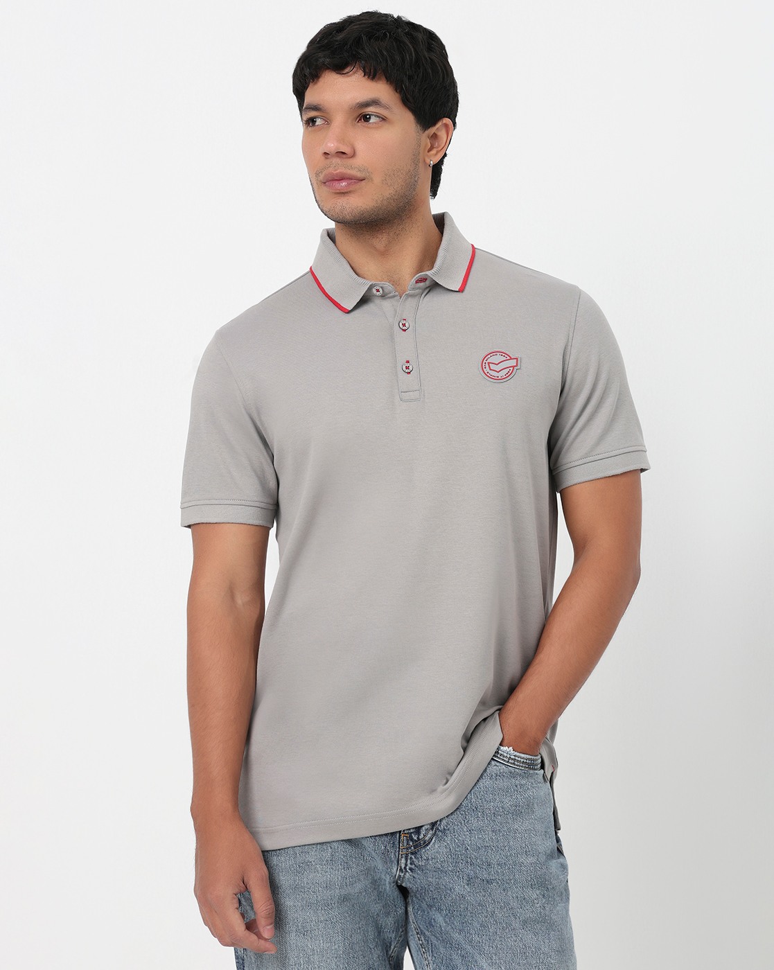 GAS | Afterlight Regular Fit Polo Shirt with Signature Branding