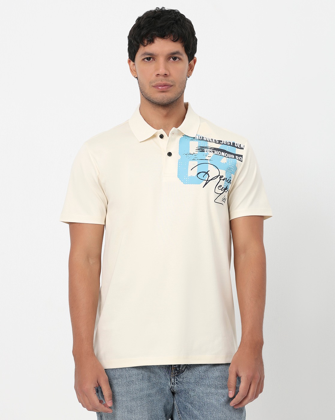 GAS | Nu Normcore Regular Fit Polo Shirt with Signature Branding