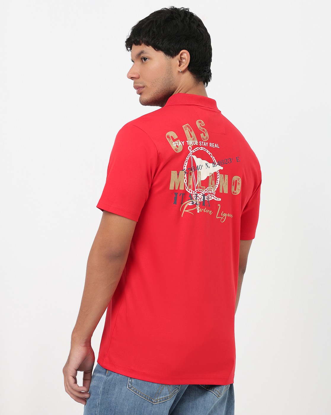 GAS | Riviera Regular Fit Polo Shirt with Signature Branding