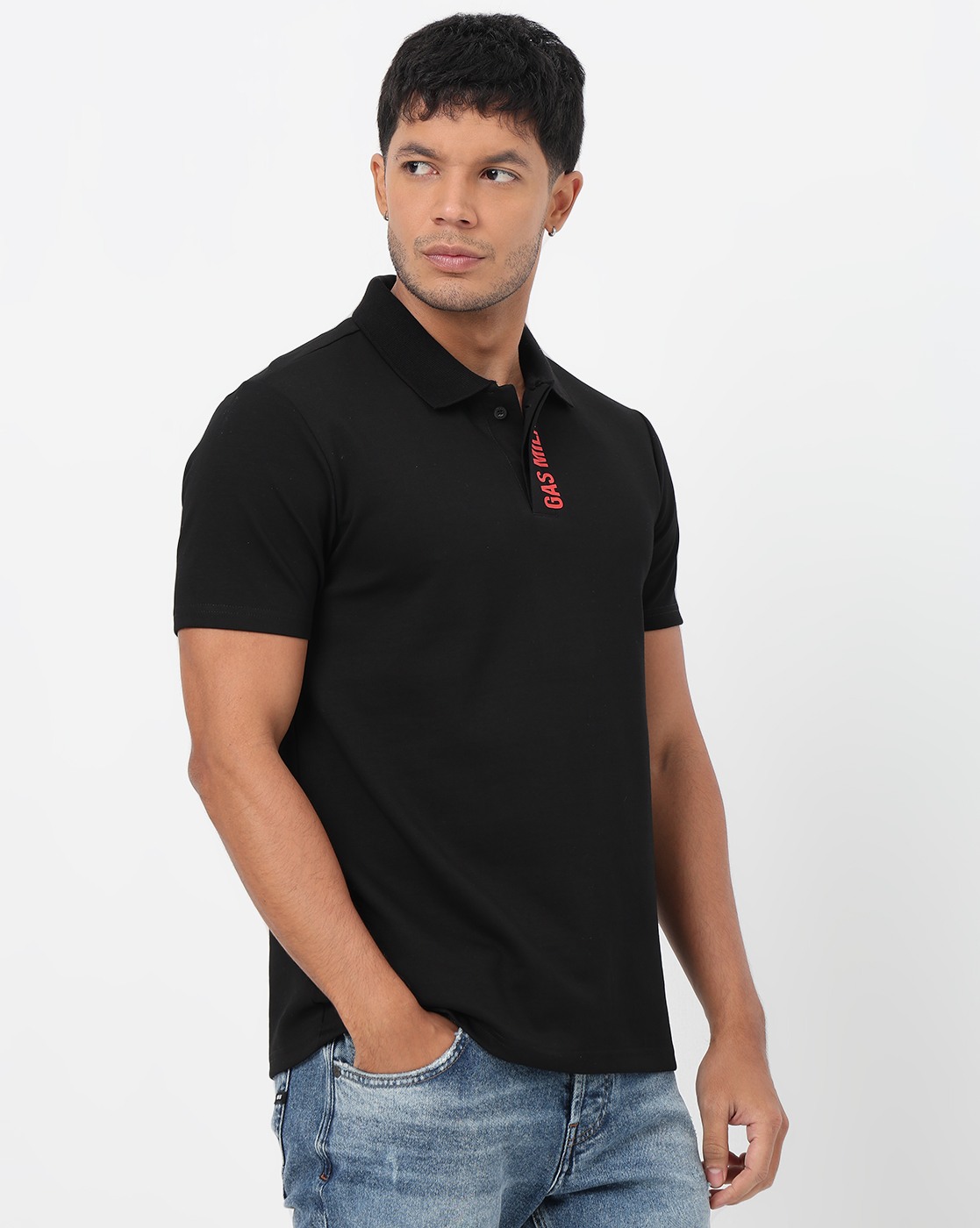 GAS | Afterlight Regular Fit Polo Shirt with Signature Branding