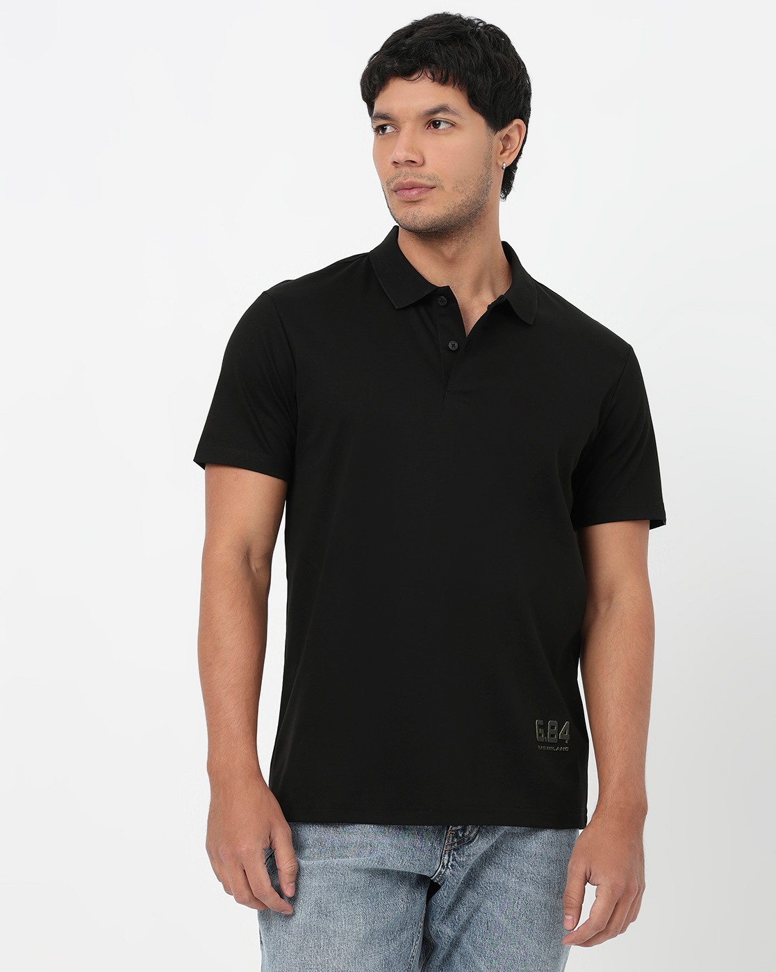 GAS | Afterlight Regular Fit Polo Shirt with Signature Branding