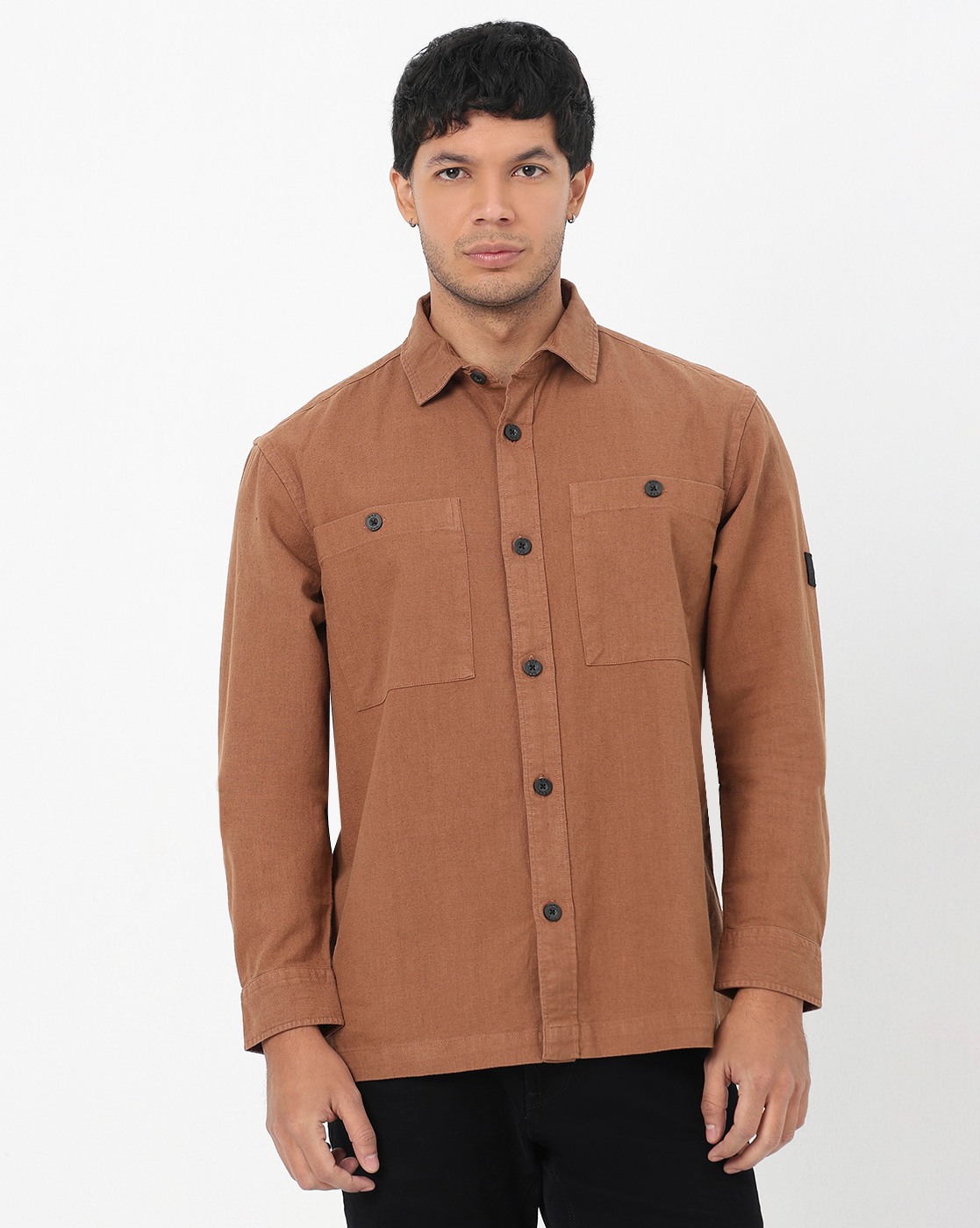 GAS | Shacket fit Shirt with Signature Branding