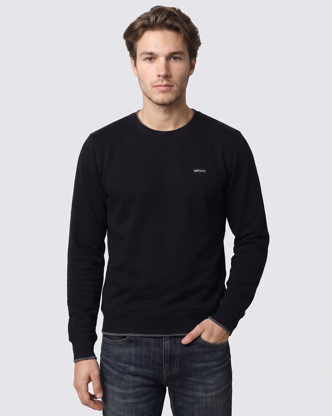 Men's Pique Sweatshirt