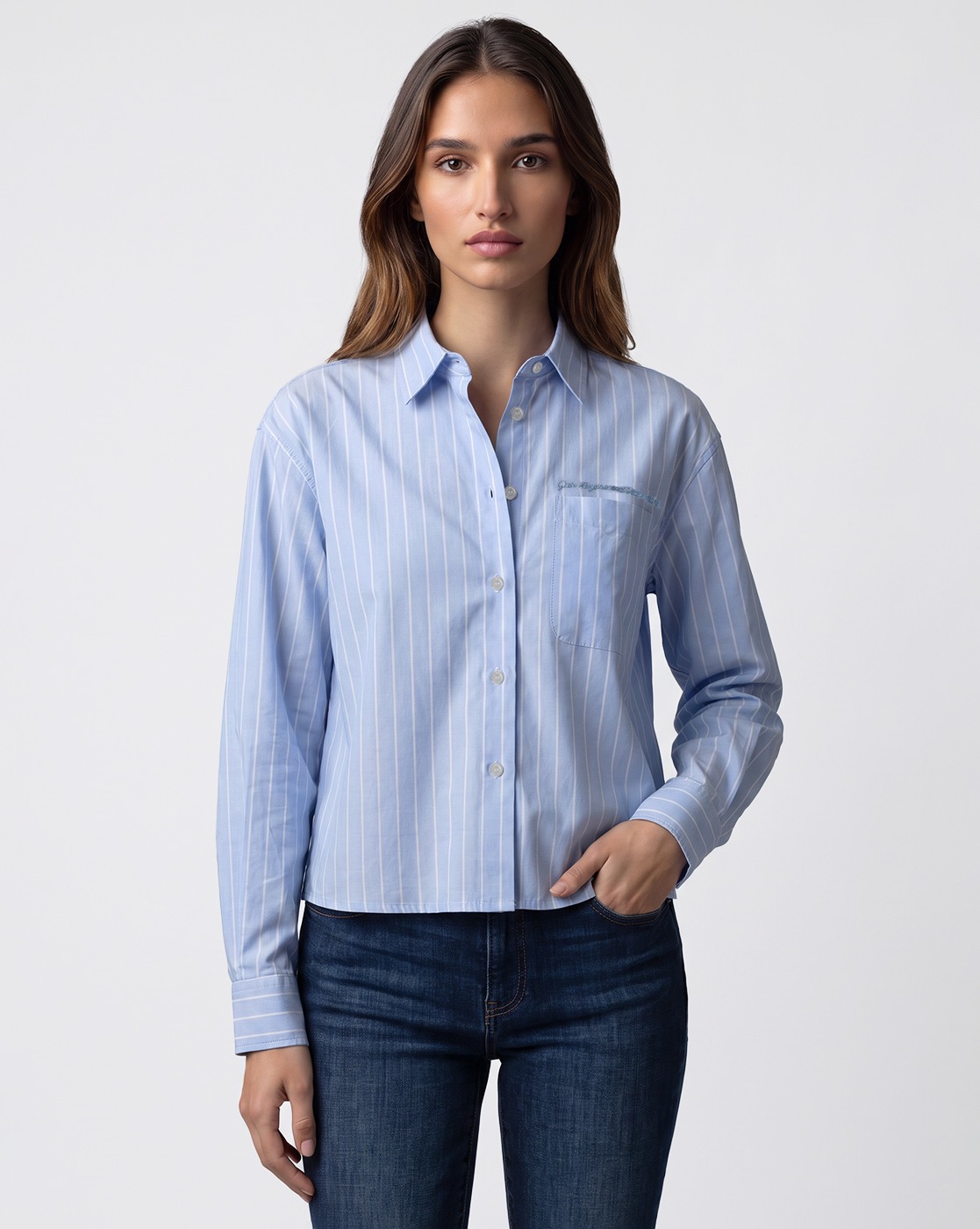 Oxford Striped Cotton Shirt