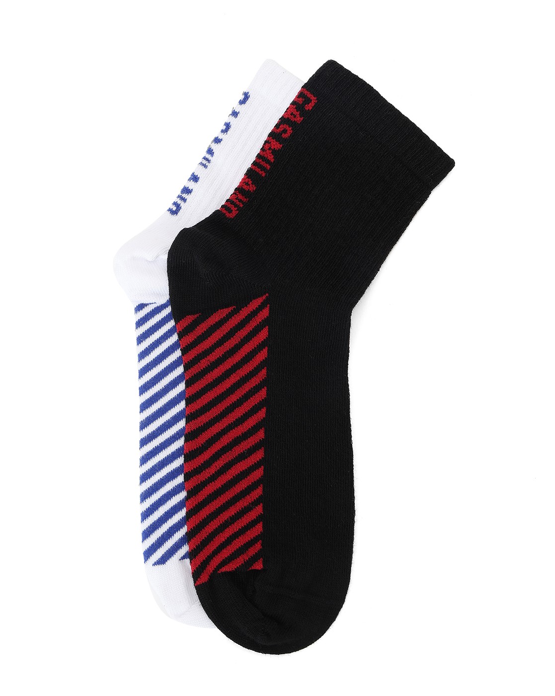 Modern Stripe Ankle Socks