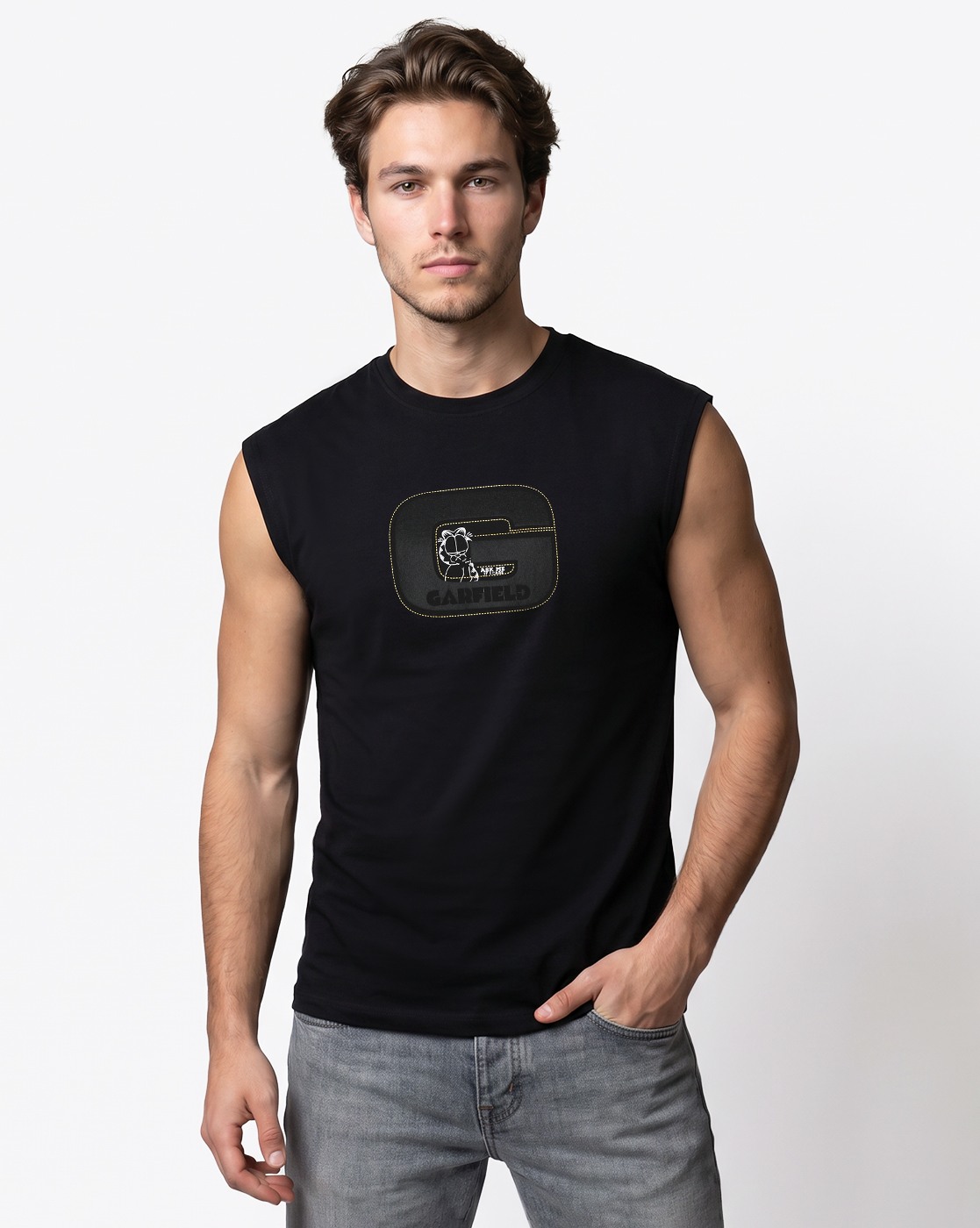 Garfield Ask Me If I Care Tee