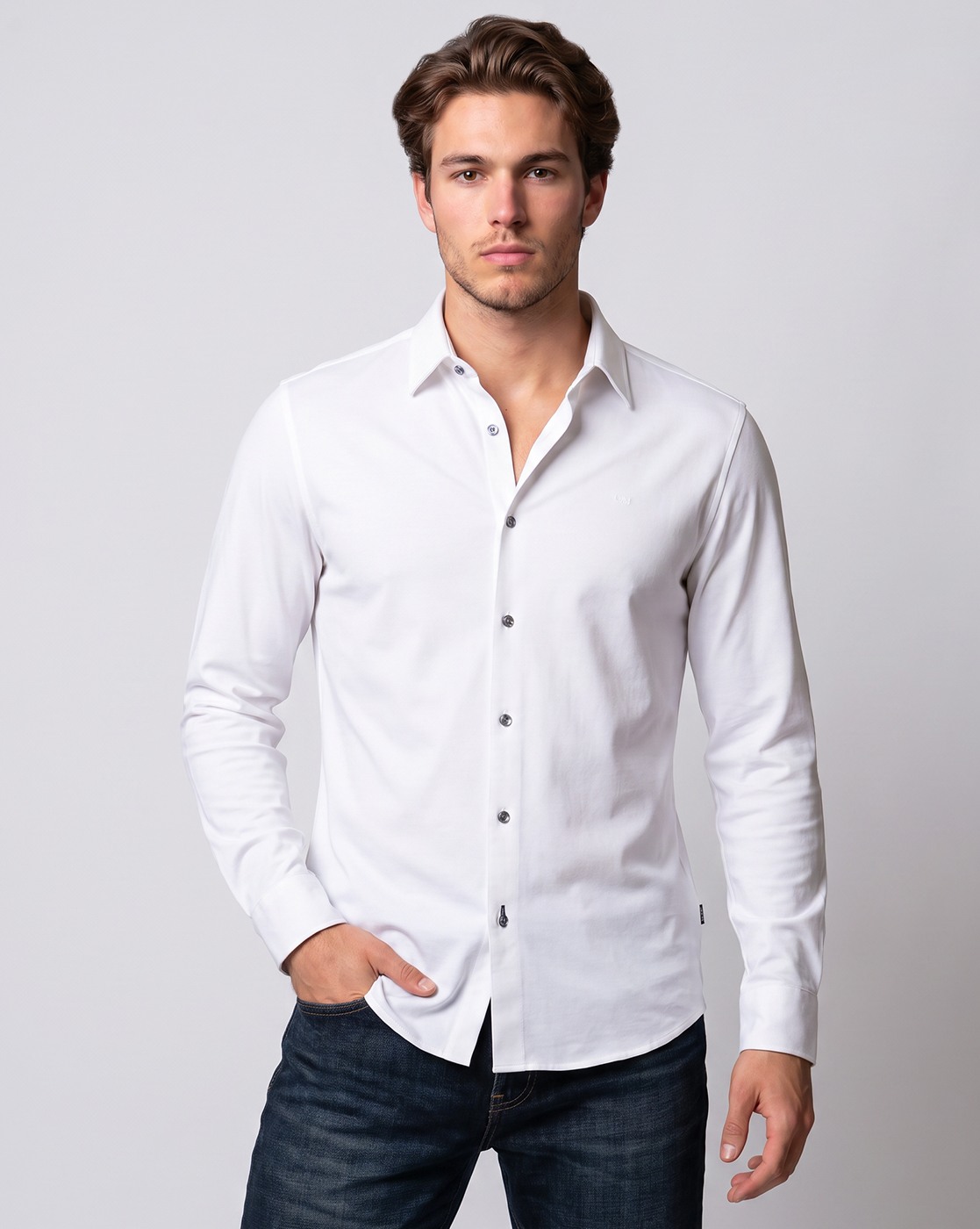 Men's Regular Fit Knit Shirt