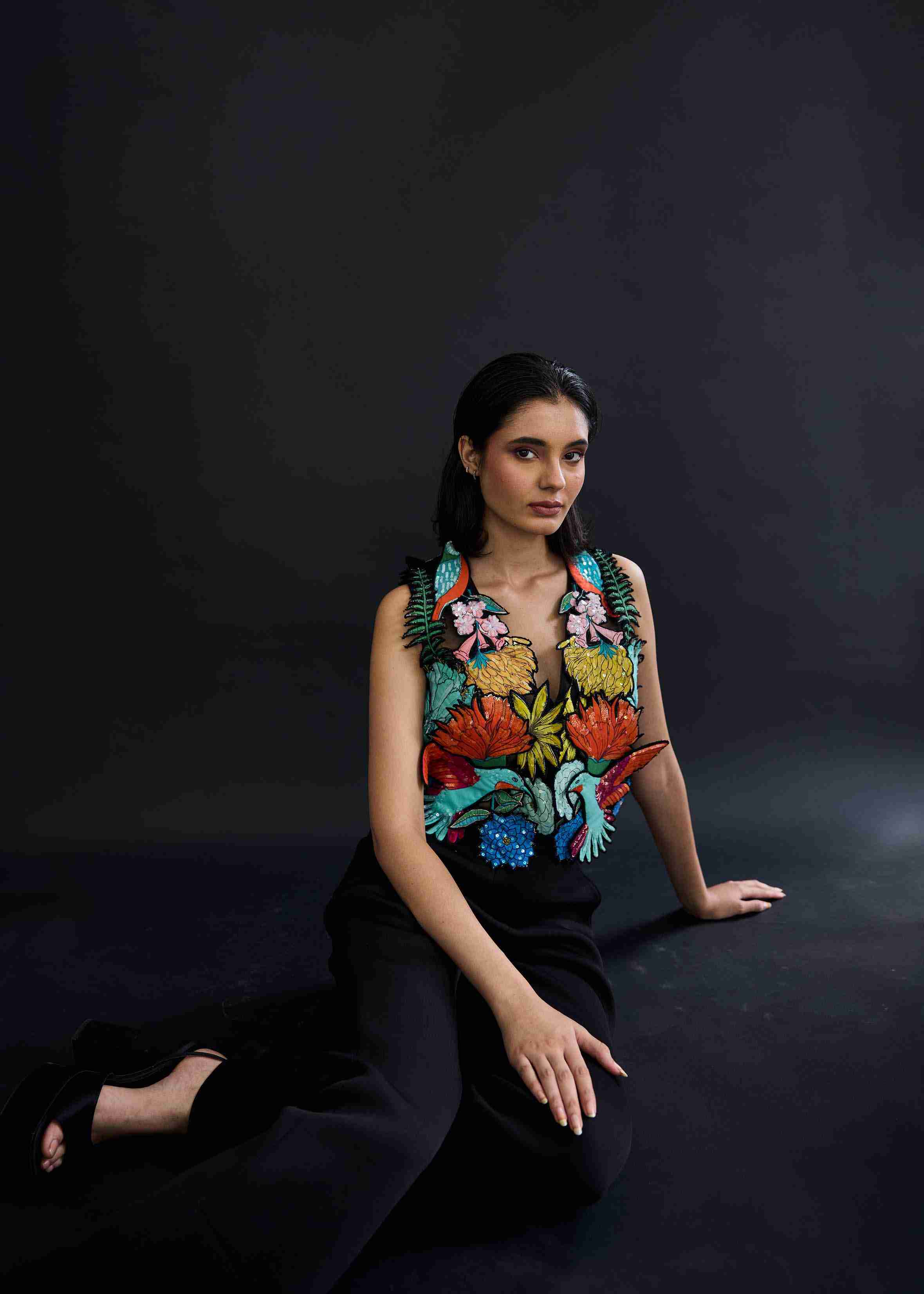 Waistcoat With 3D Motifs