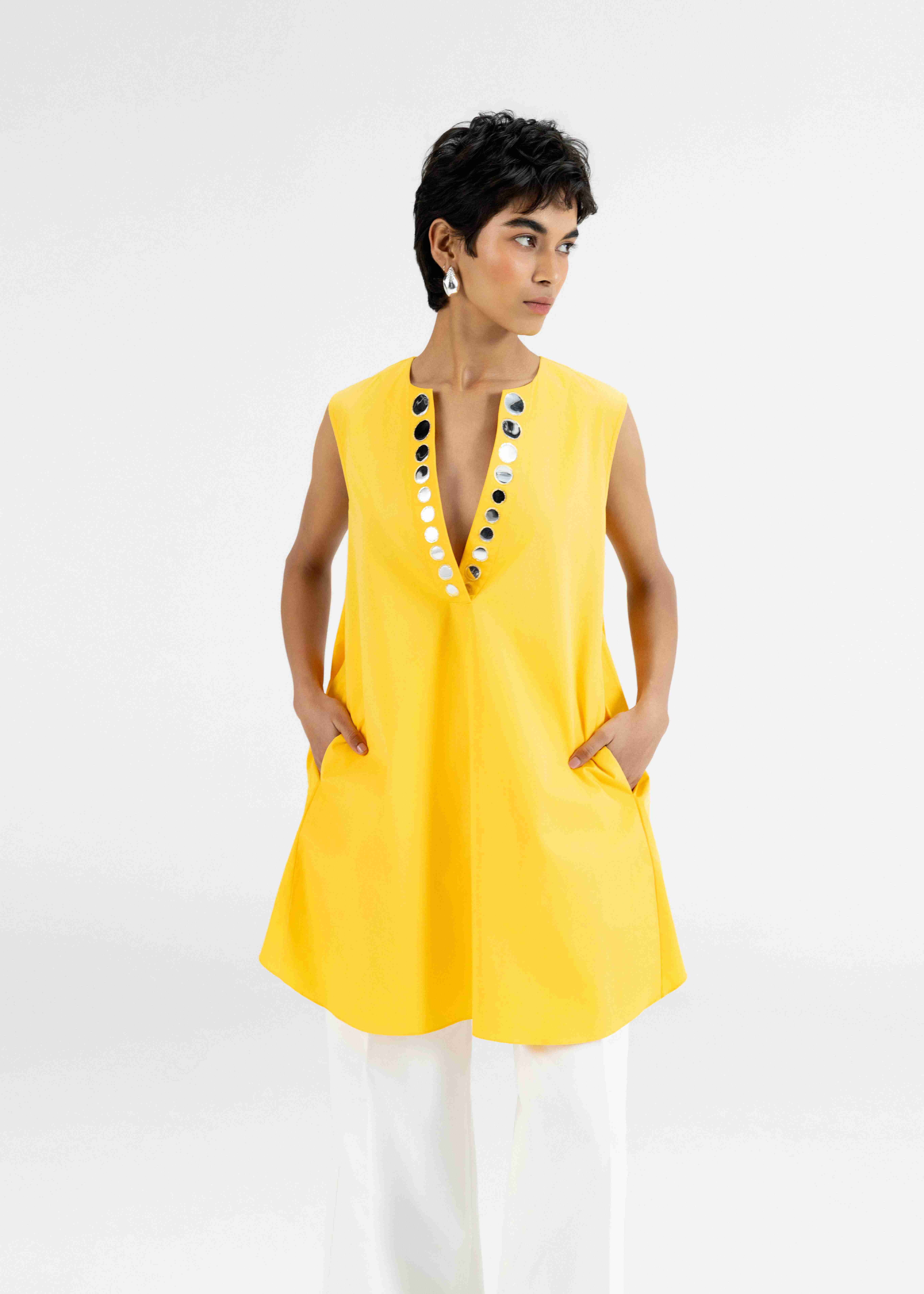 Mango sleeveless Tunic