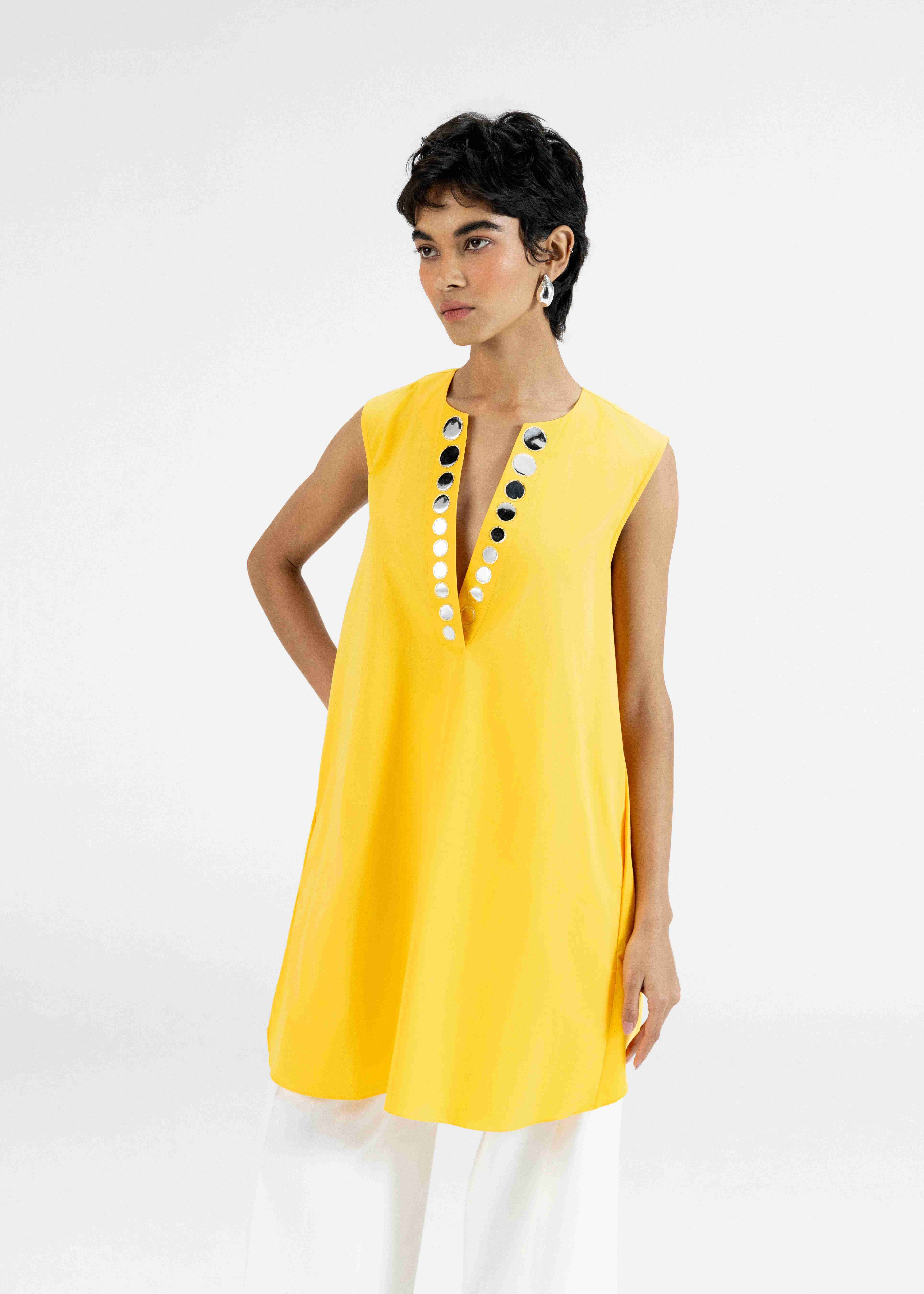 Mango sleeveless Tunic