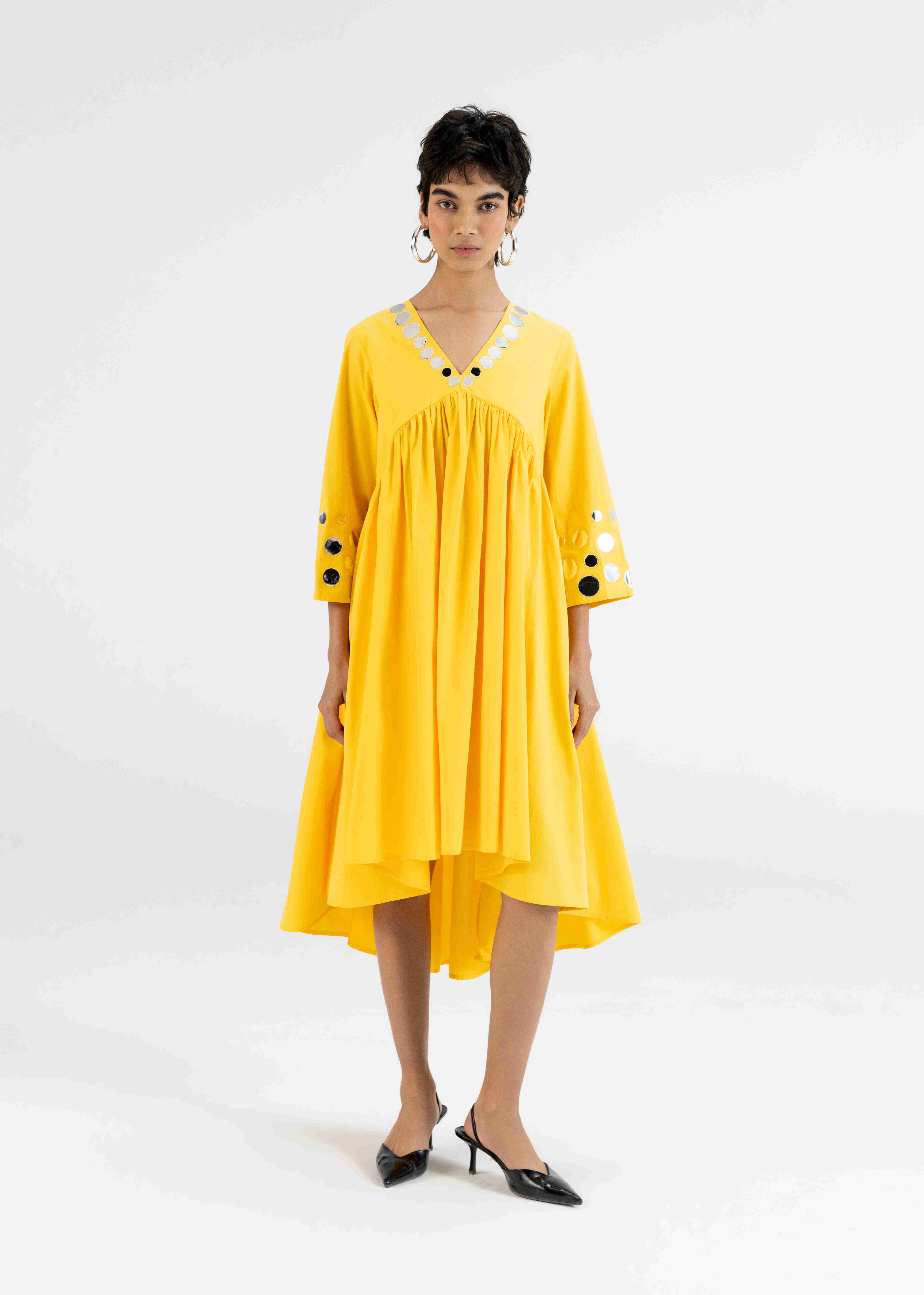 Mango Gathered Tunic