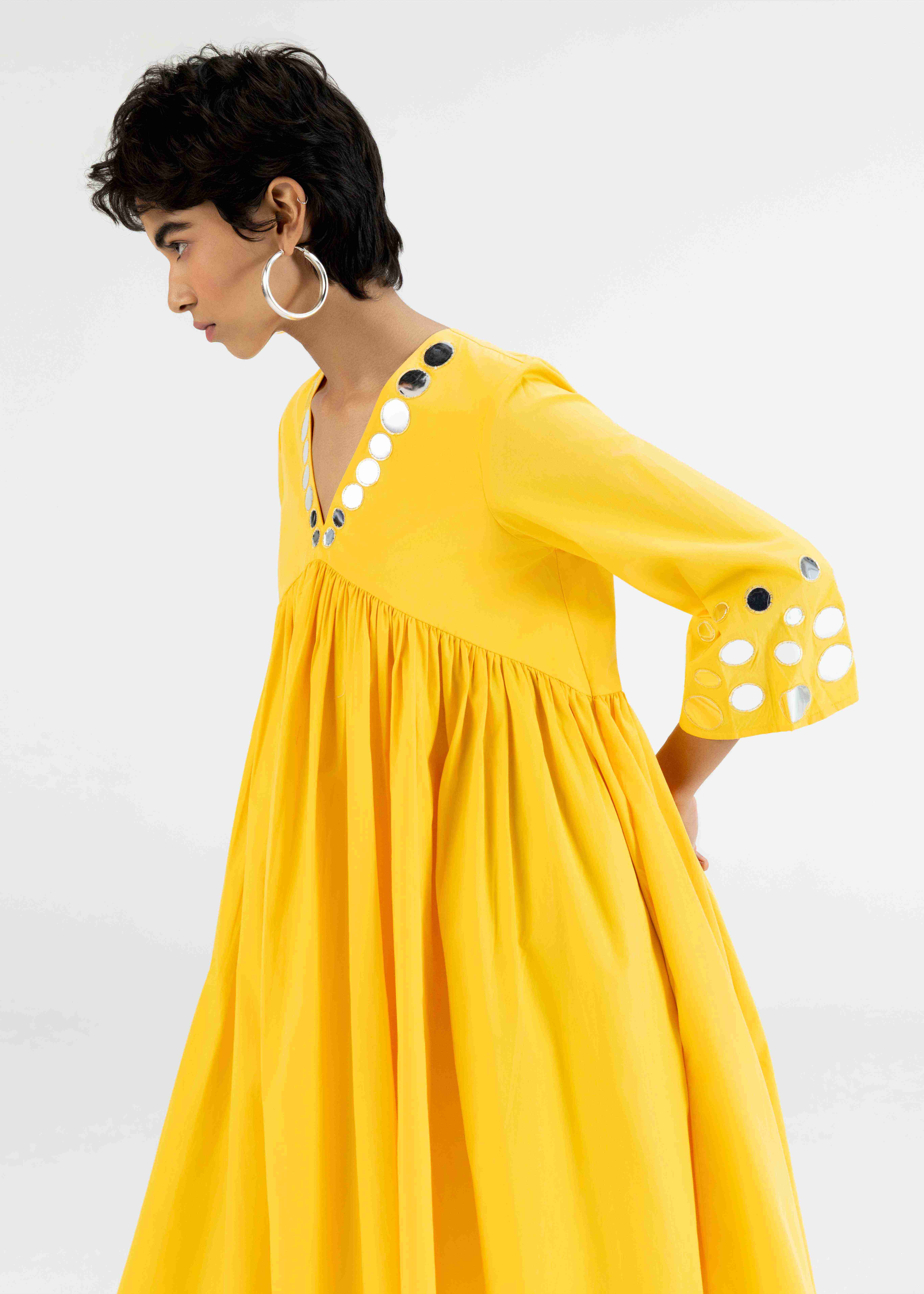 Mango Gathered Tunic