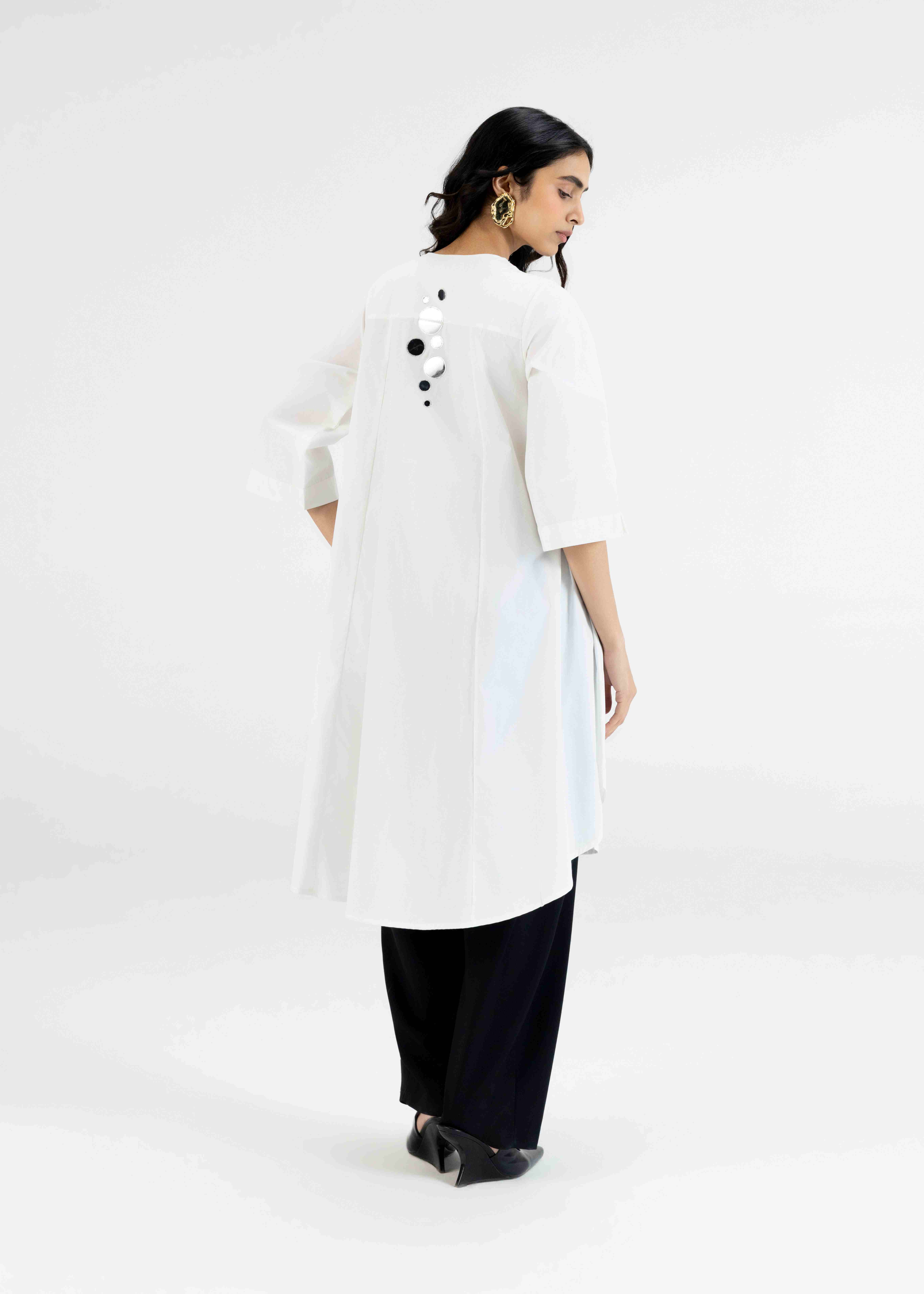 White Shirt Dress