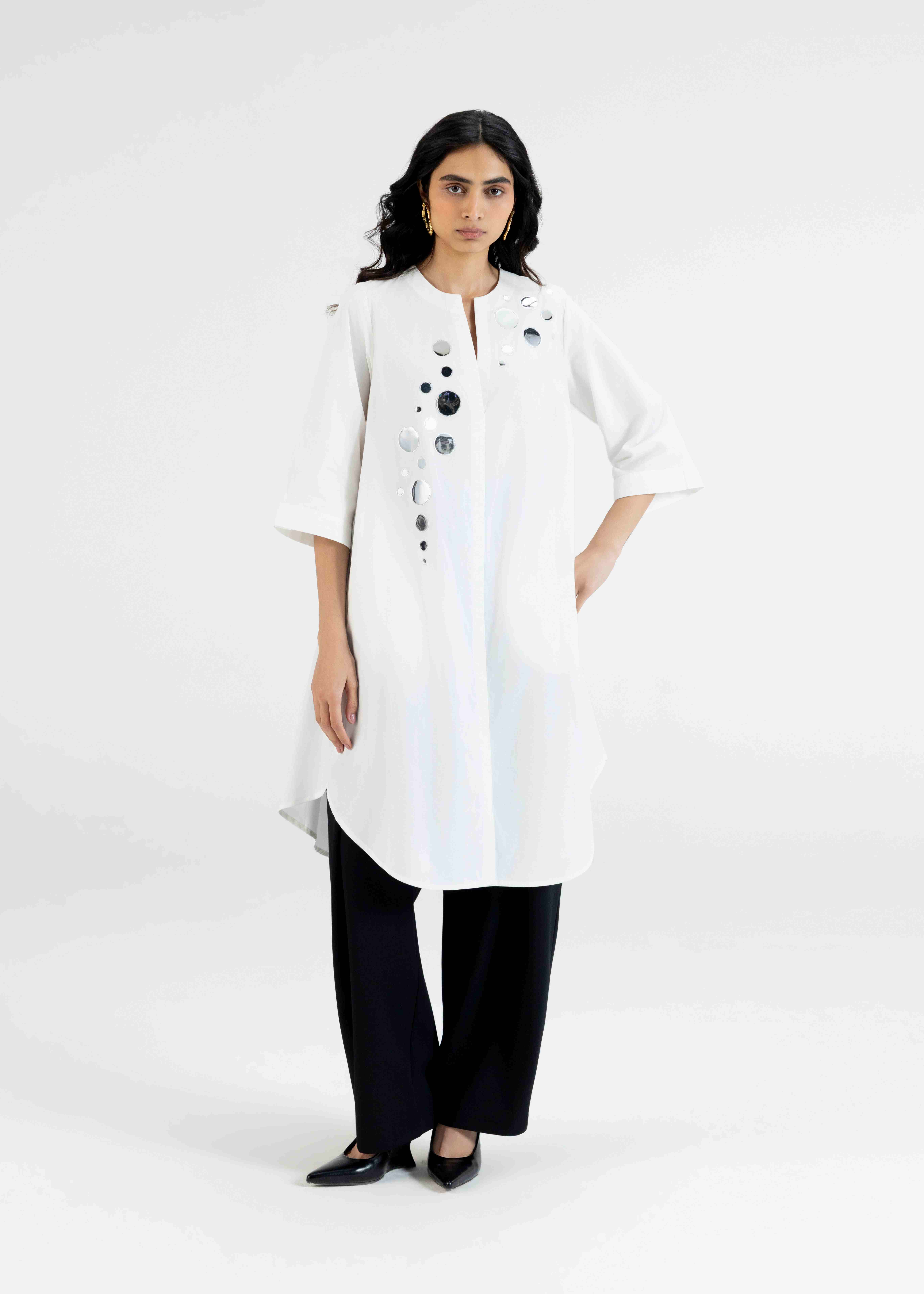 White Shirt Dress