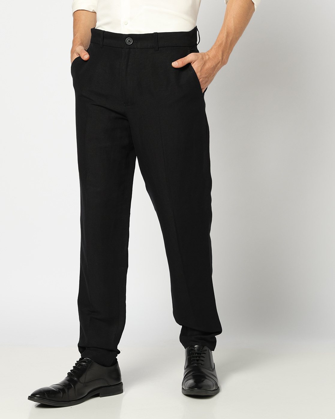 Linen Regular Fit TROUSER