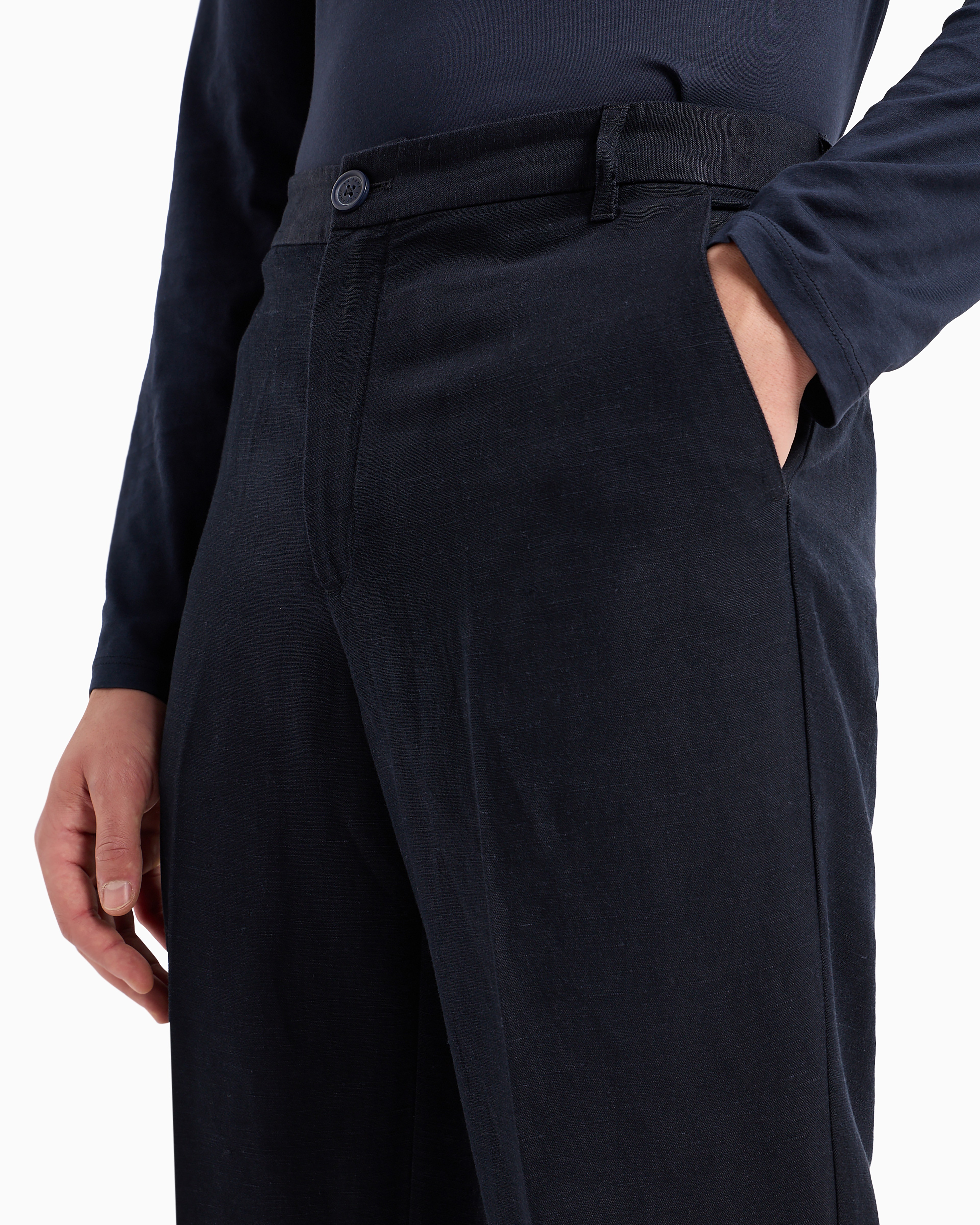 Linen Regular Fit TROUSER