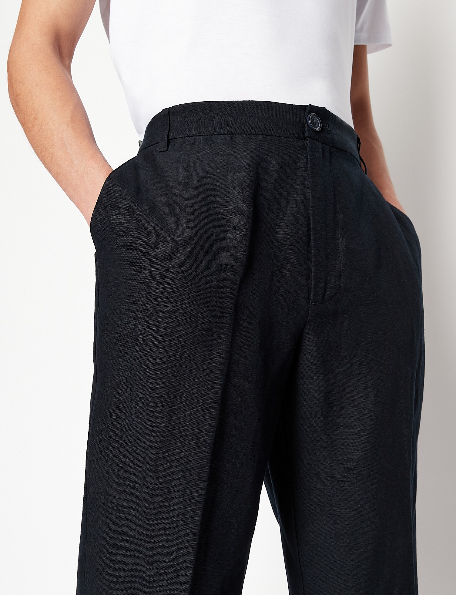 Linen Regular Fit TROUSER